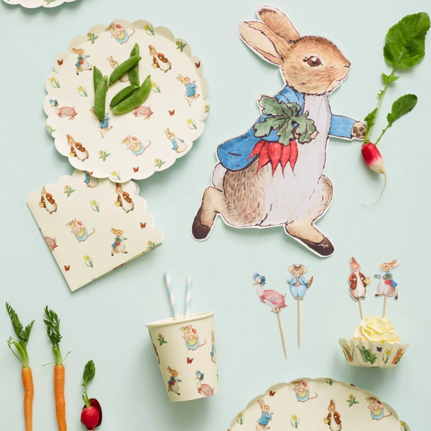 Peter Rabbit Paper Plates