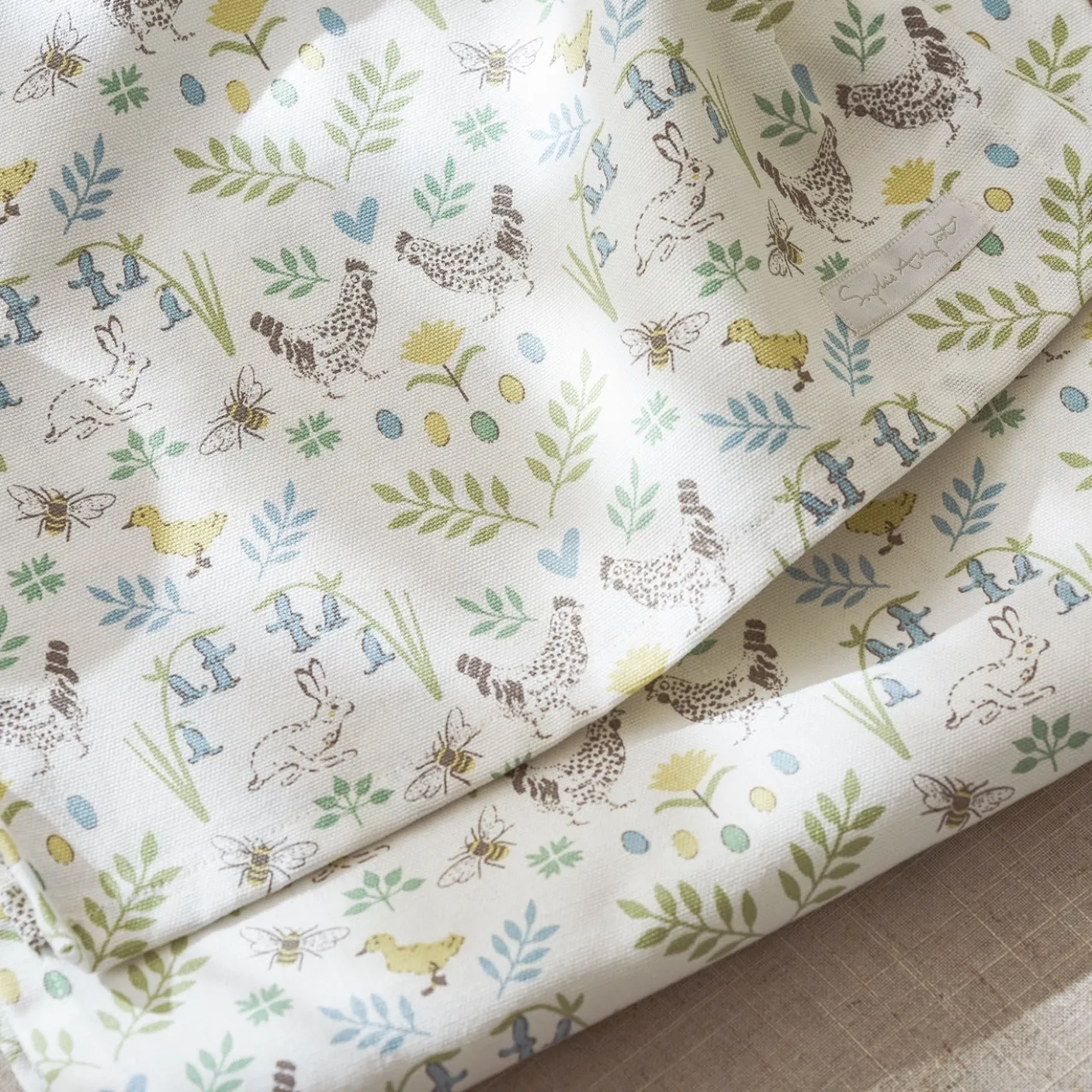 Spring Chickens Table Runner