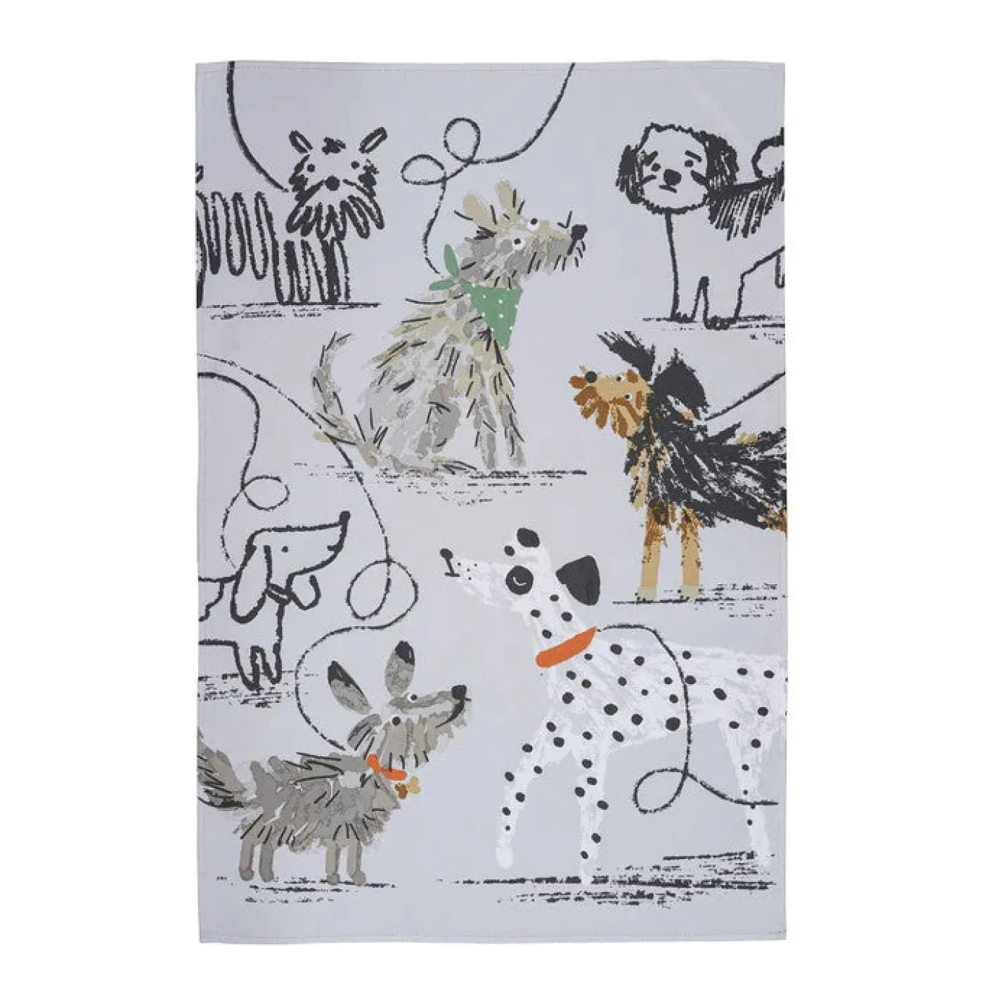 Dog Days Tea Towel