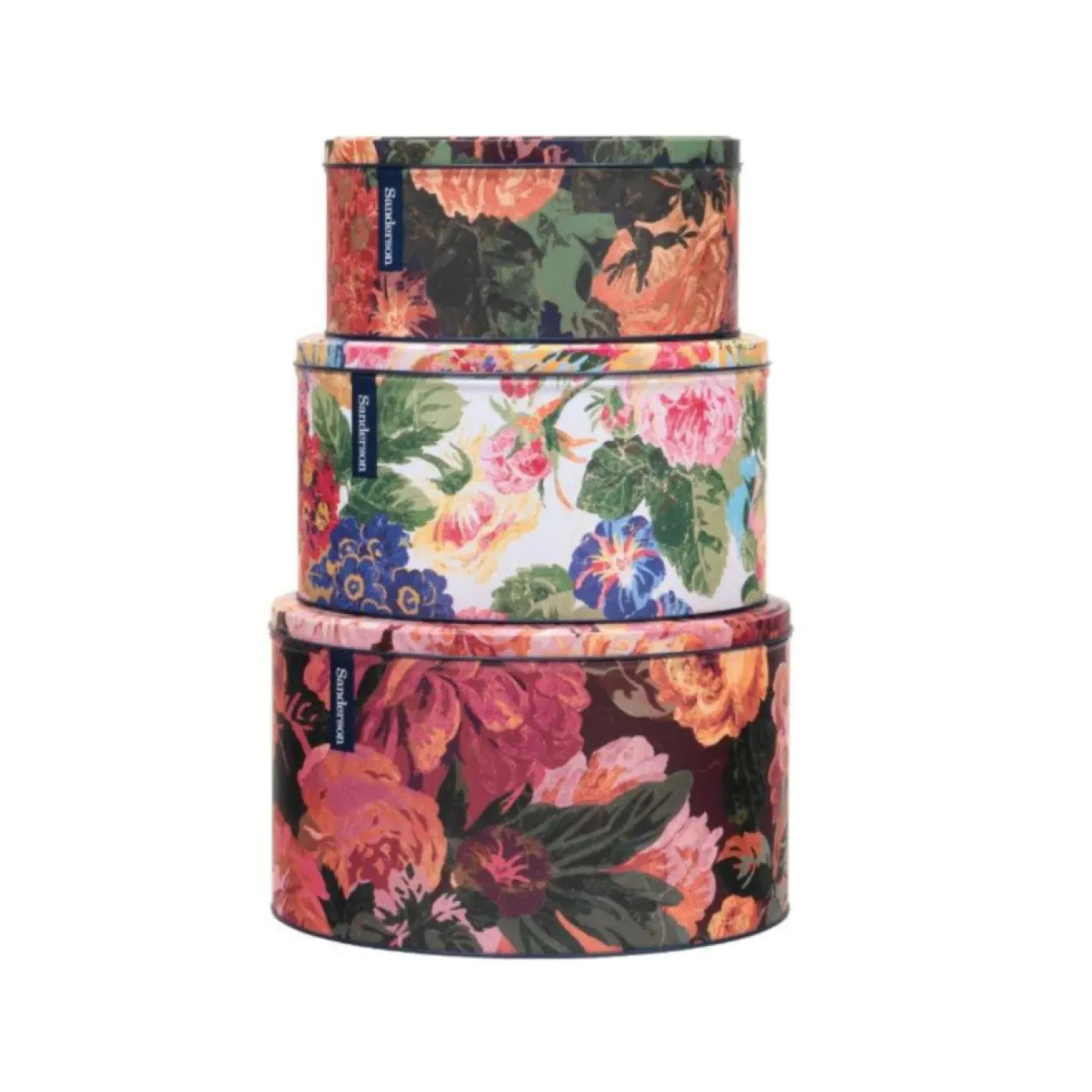 Very Rose & Peony Set of 3 Round Cake Tins