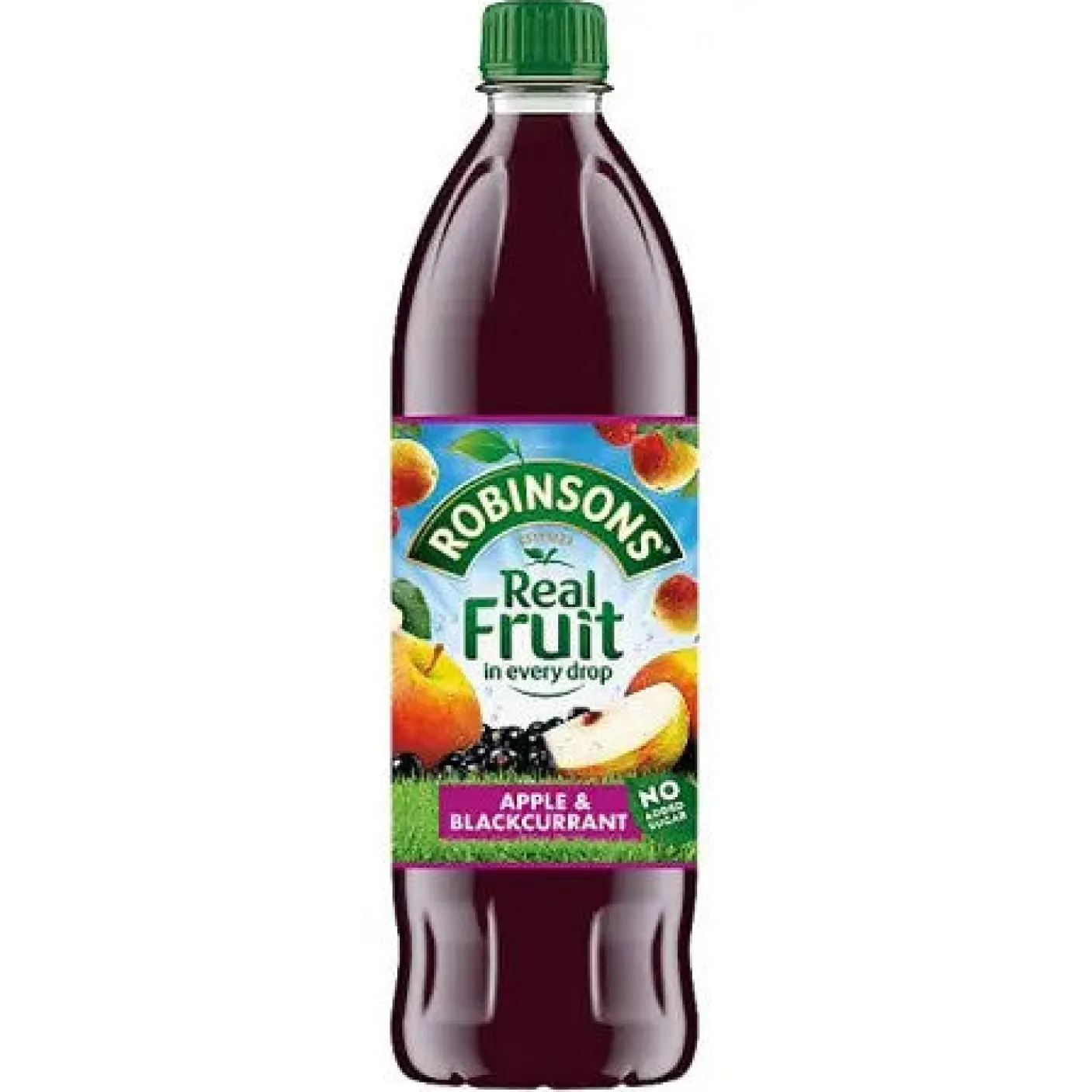 Robertsons No Sugar Added Apple & Blackcurrant Squash