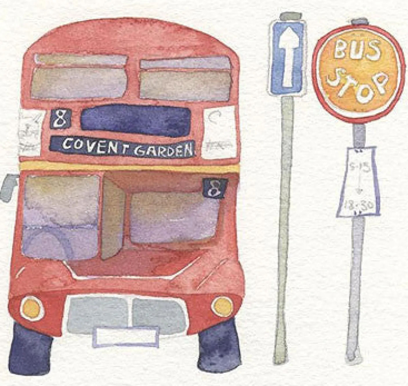 London Bus Framed Print - Limited edition