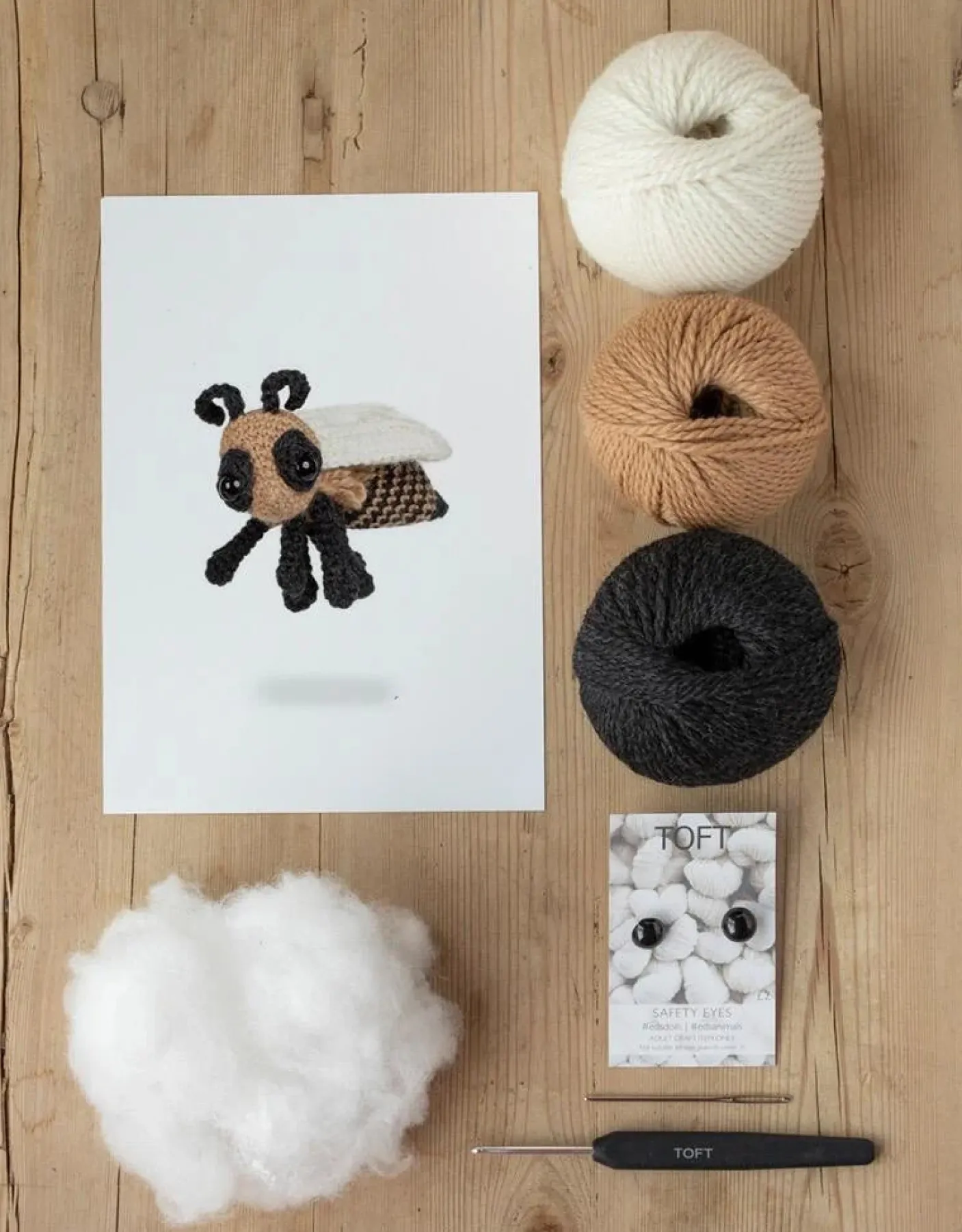 Nancy the Honey Bee Crochet Kit