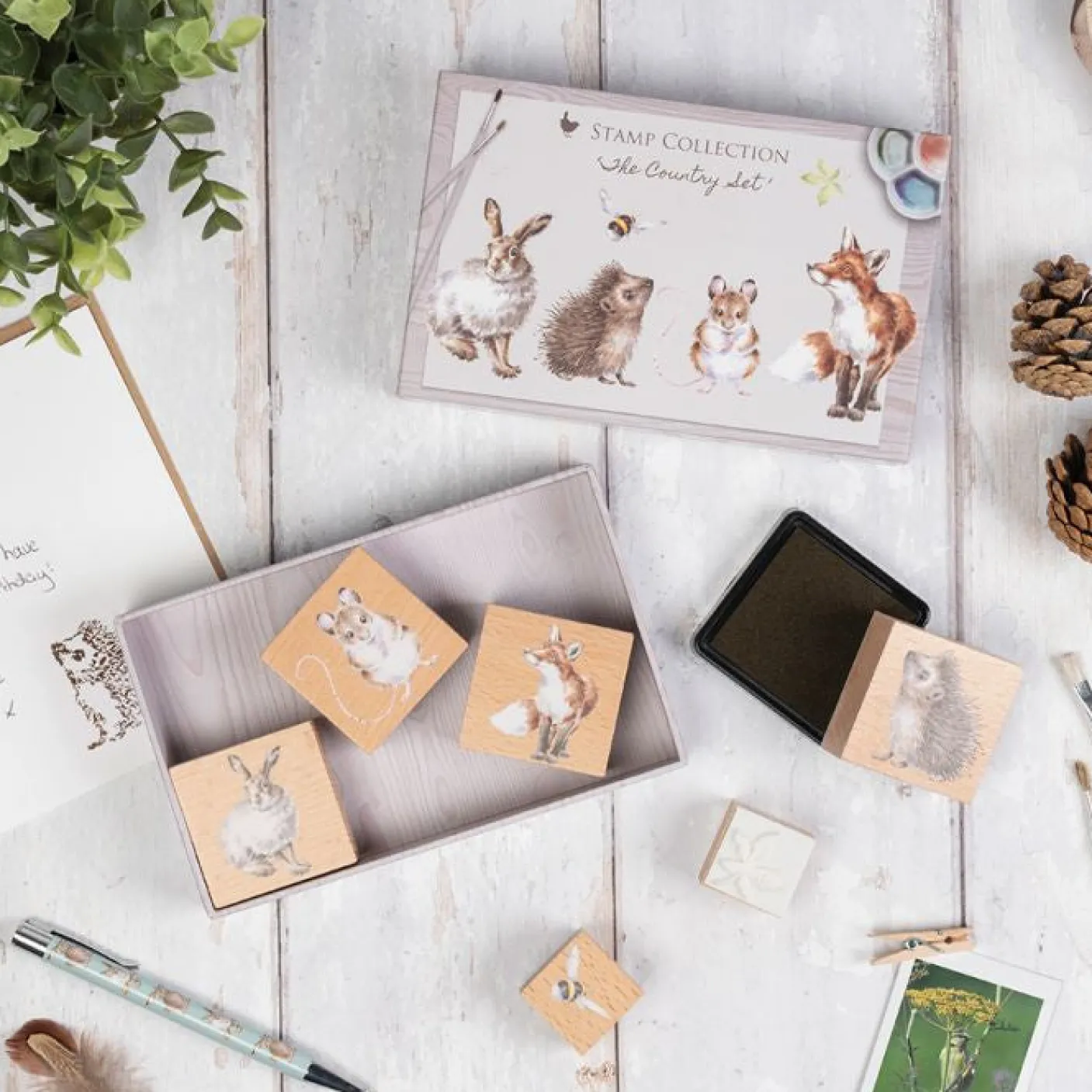 The Country Set Ink Stamp Set