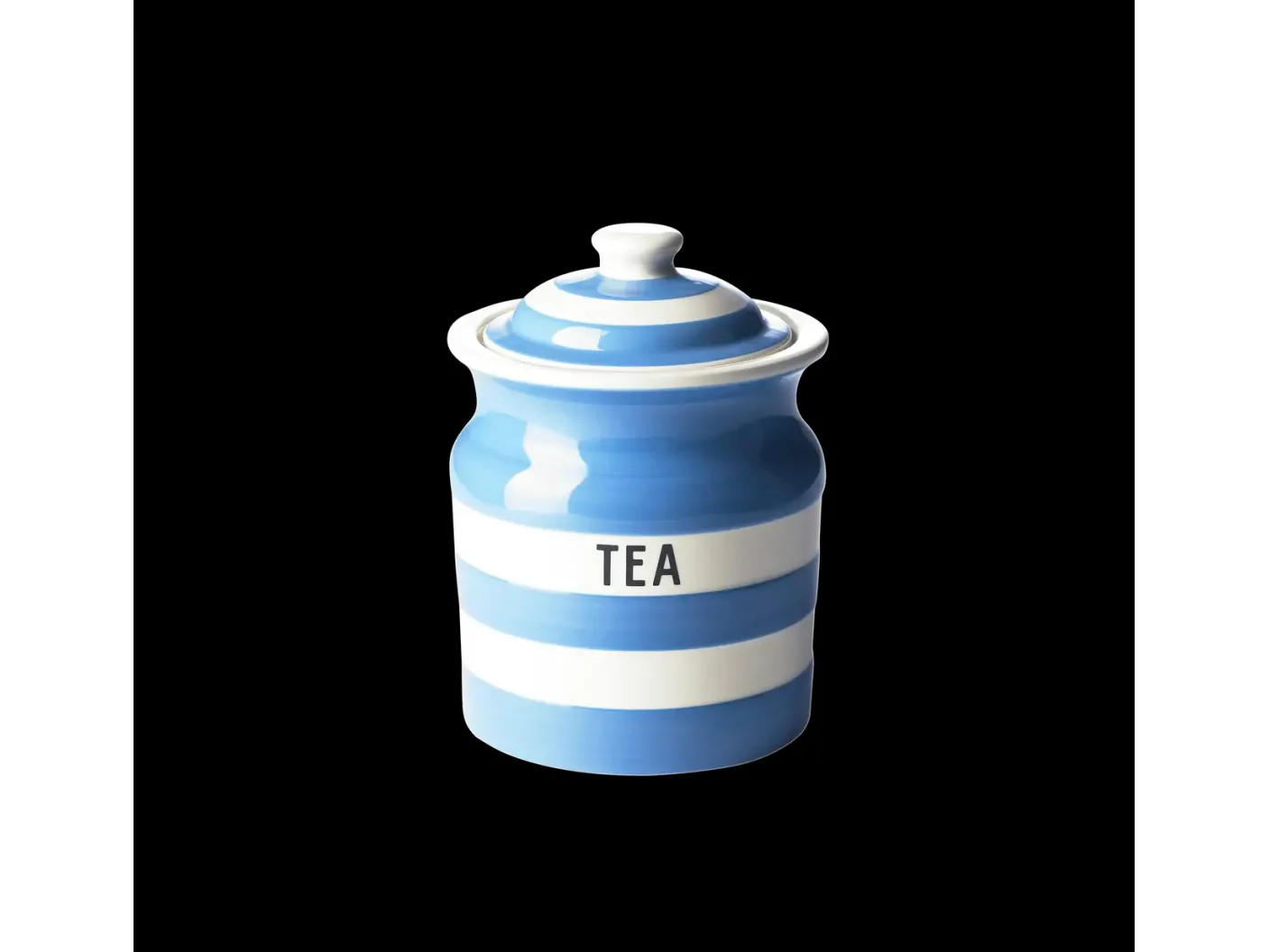 Cornishware Tea Storage Jar 84cl-- Blue