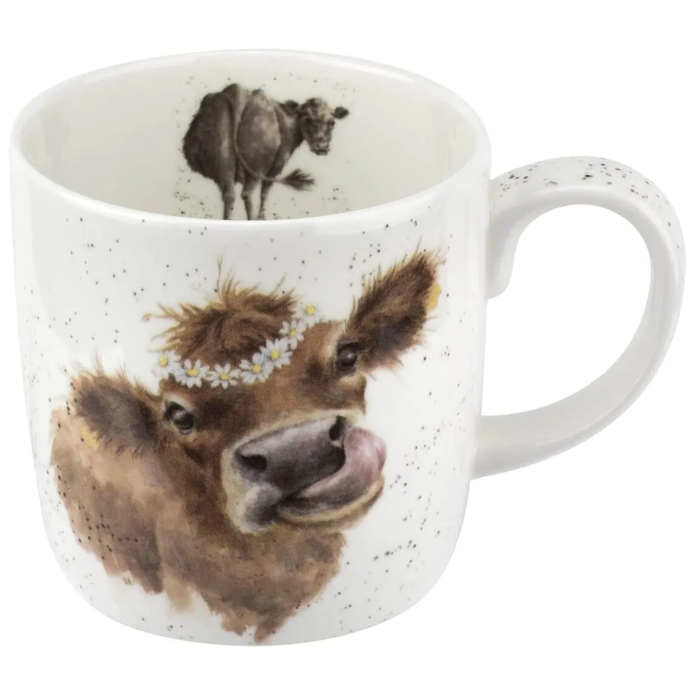 'Daisy Chain' Cow Bone China Mug (14oz)