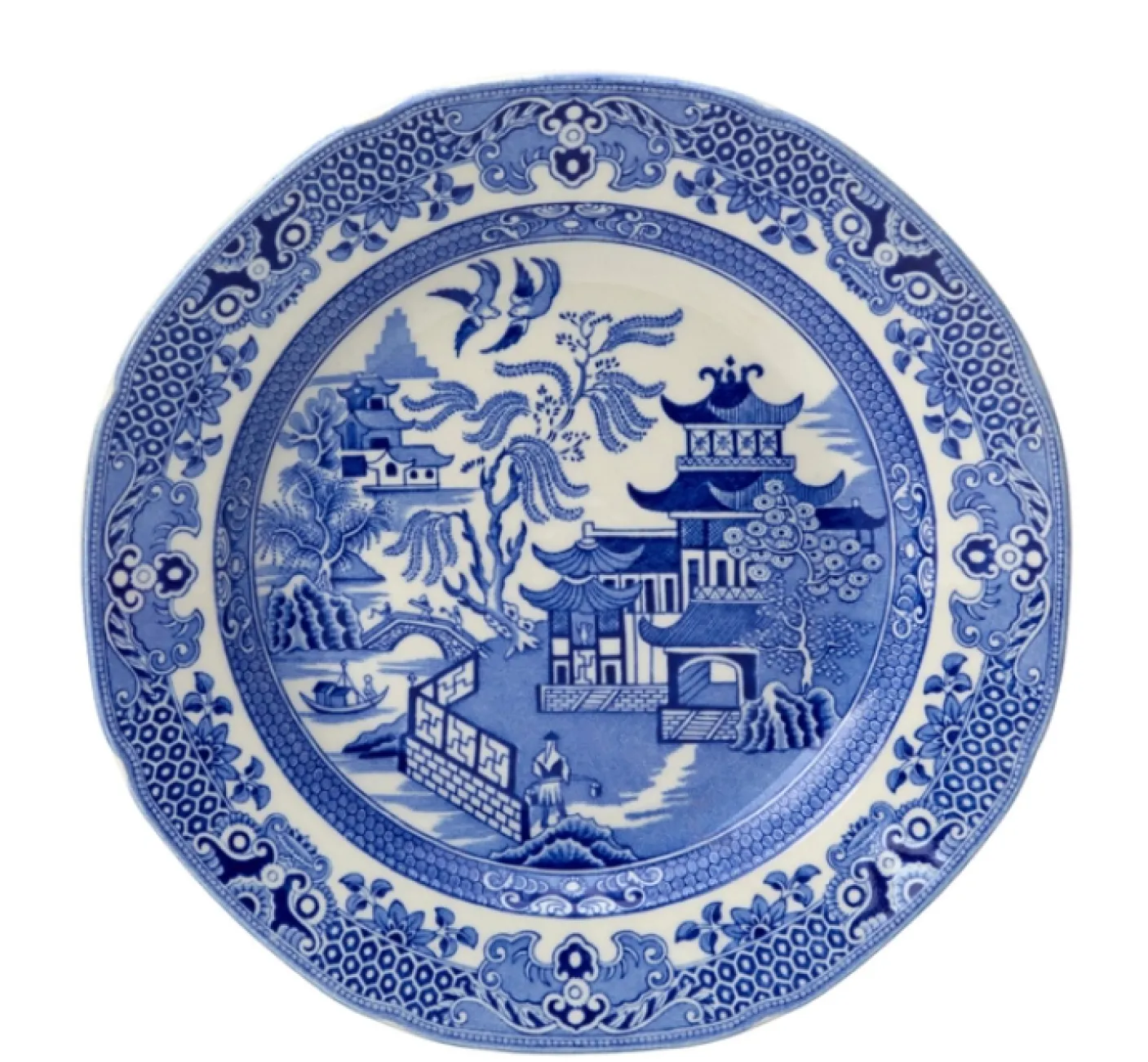 Blue Willow Plate 8 1/2 in
