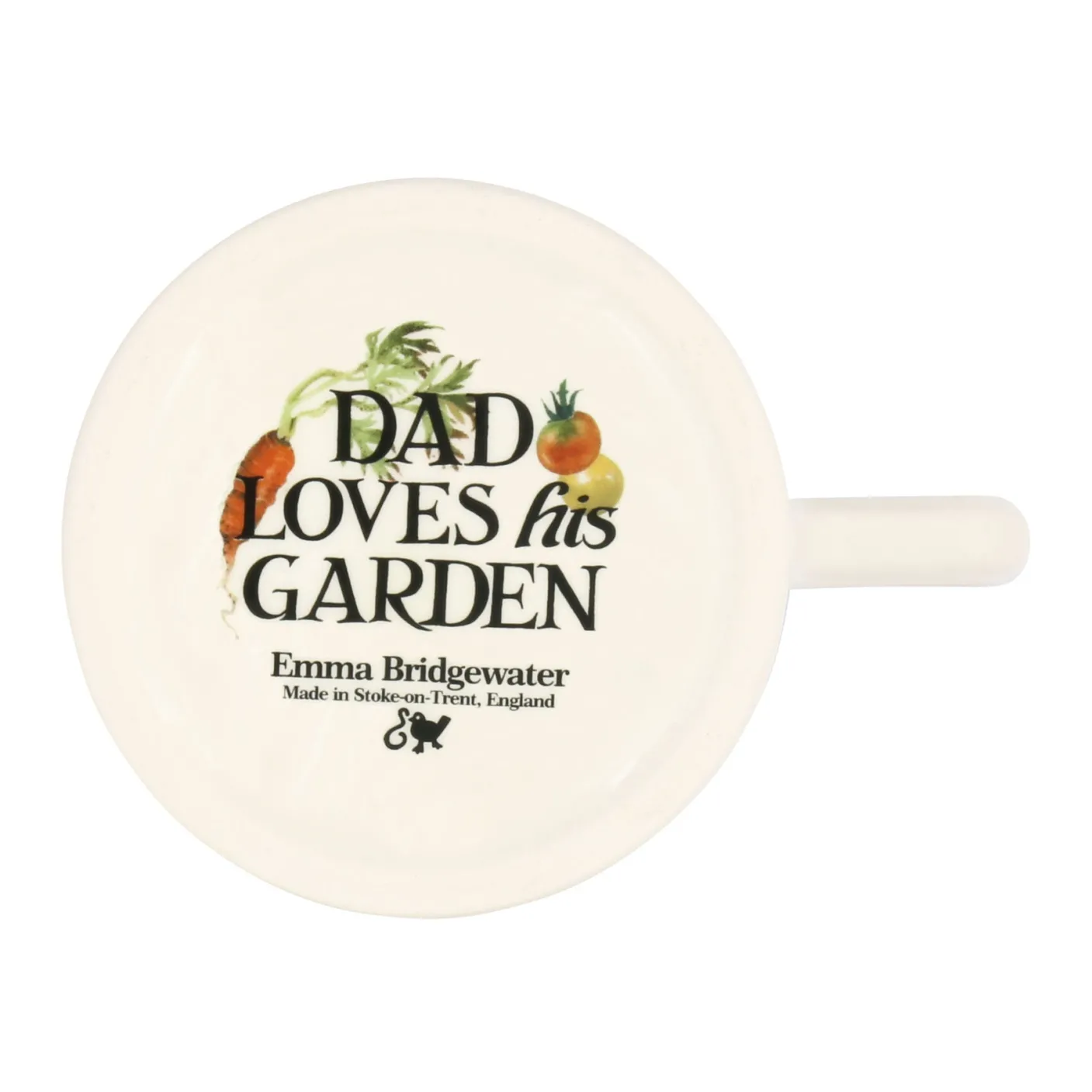 Dad Loves His Garden 1/2 Pint Mug
