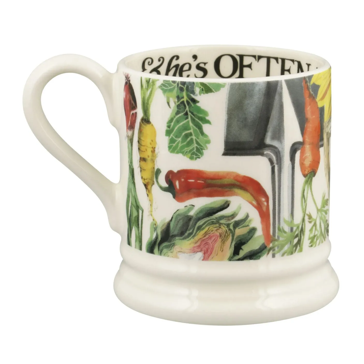 Dad Loves His Garden 1/2 Pint Mug