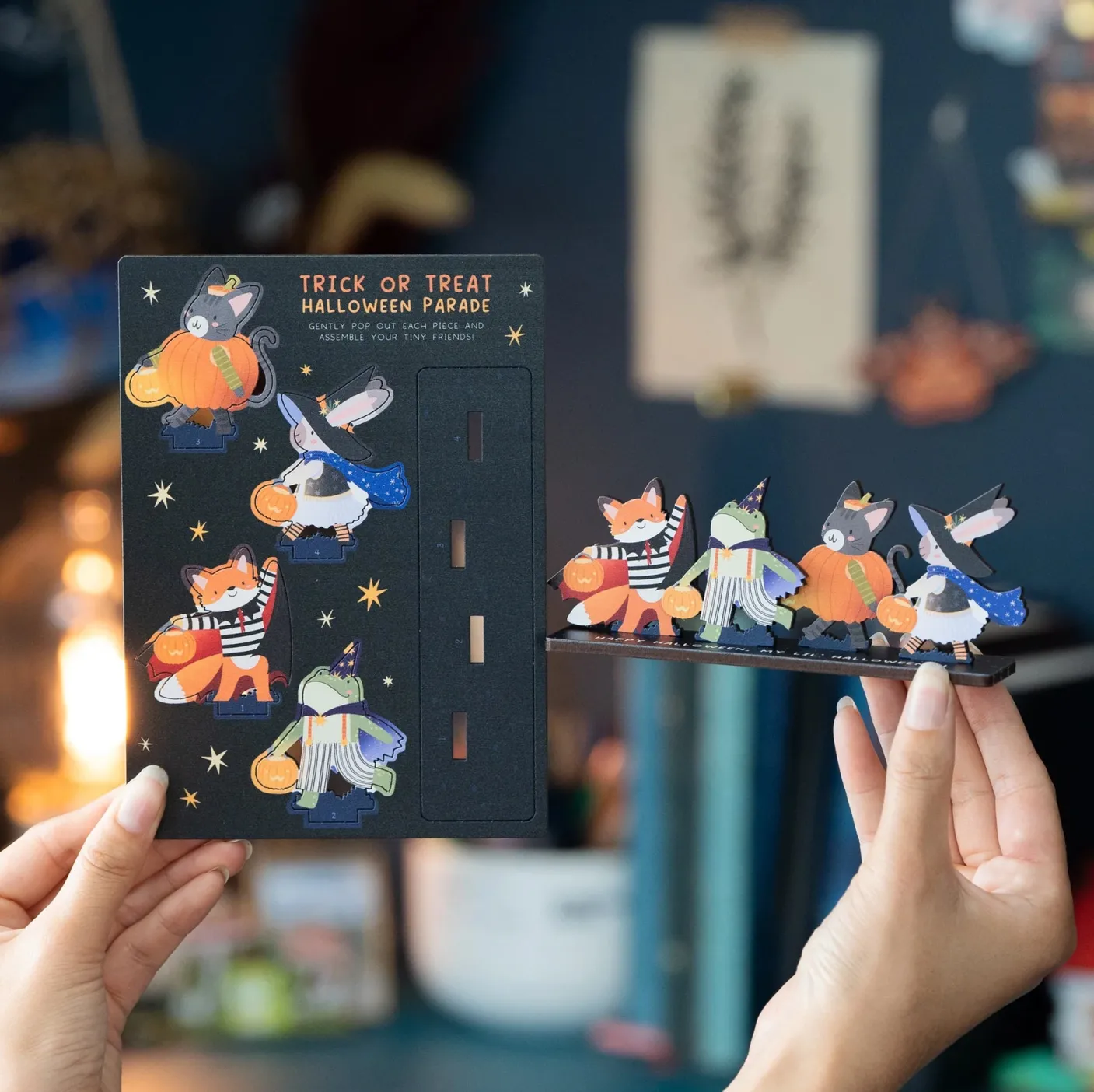 Halloween Parade Pop Out Card