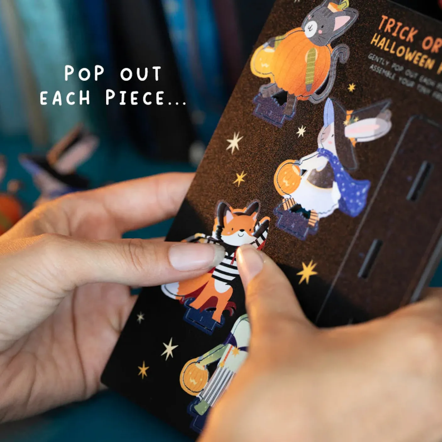 Halloween Parade Pop Out Card