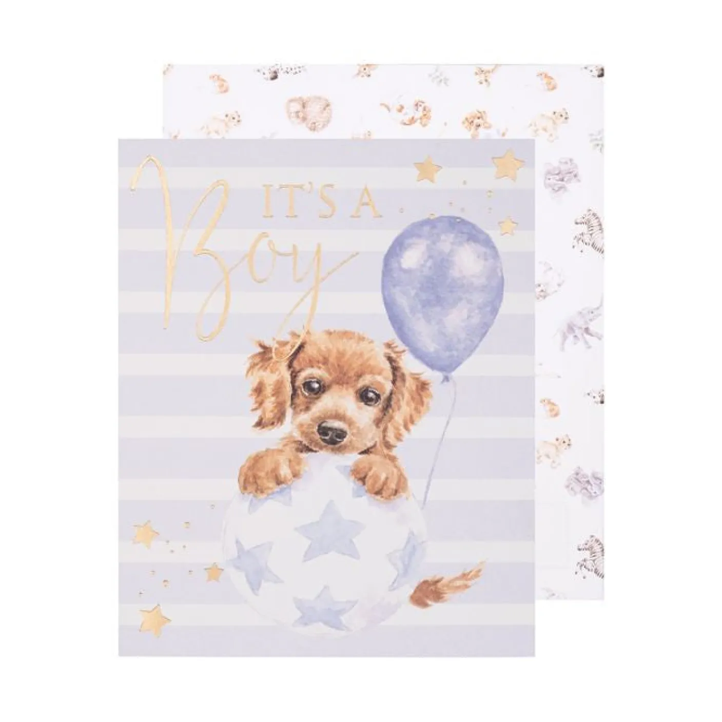 Bouncing Boy - It's a Boy Greetings Card