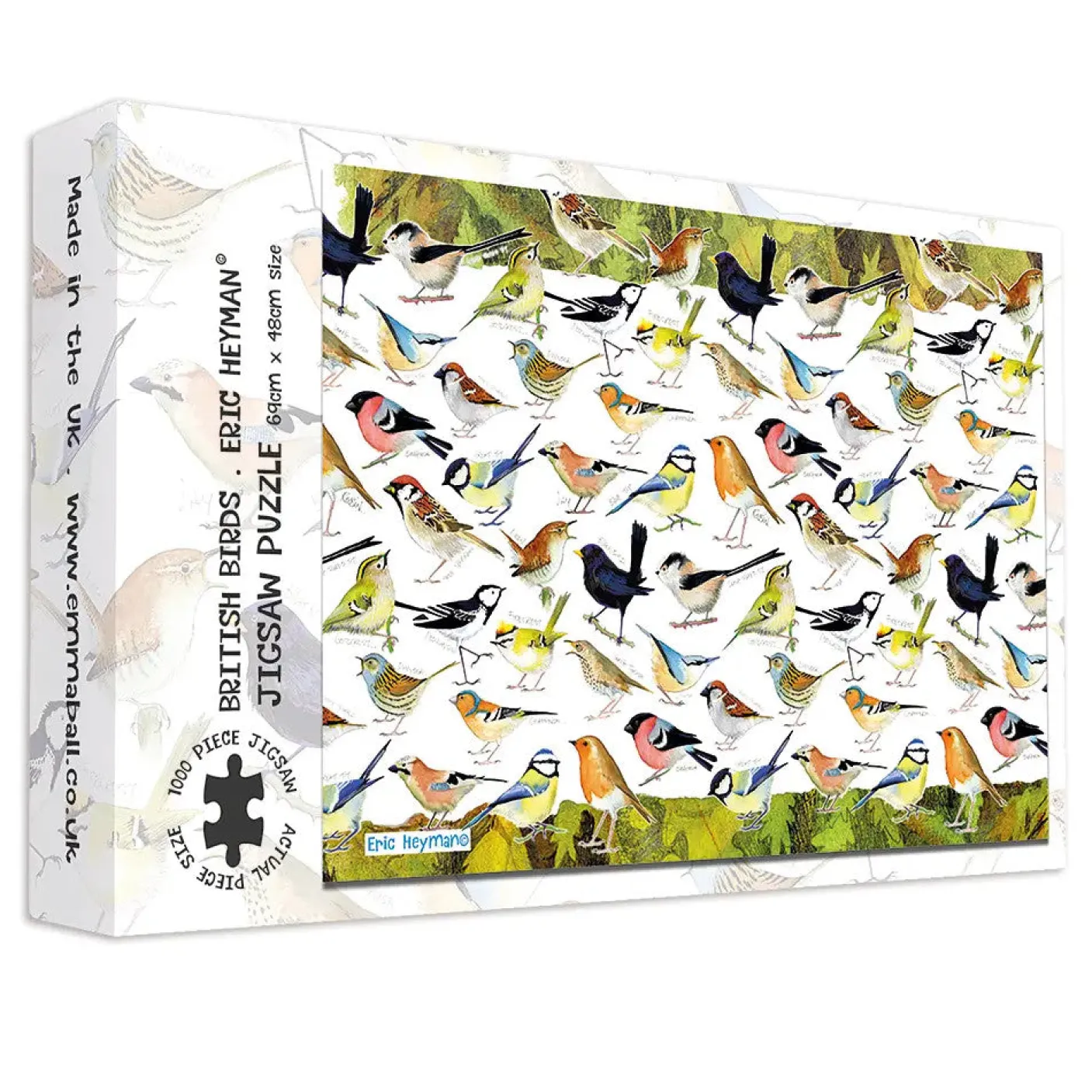 British Birds 1000 Piece Jigsaw Puzzle