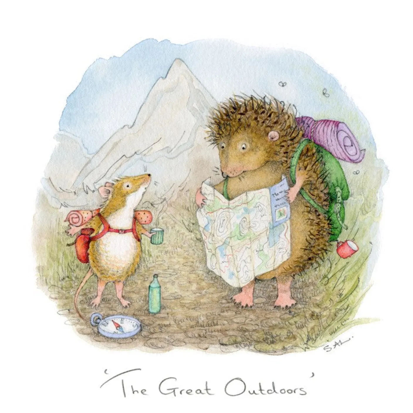 The Great Outdoors Greeting Card