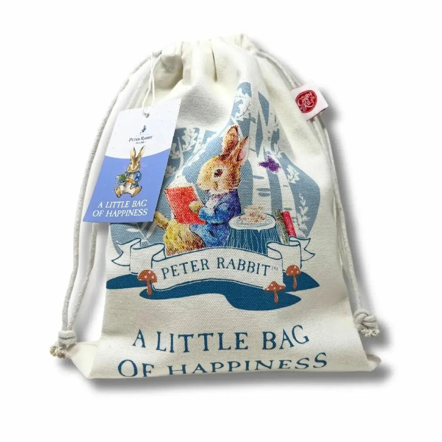 Peter Rabbit 'Bag of Happiness' Drawstring Bag