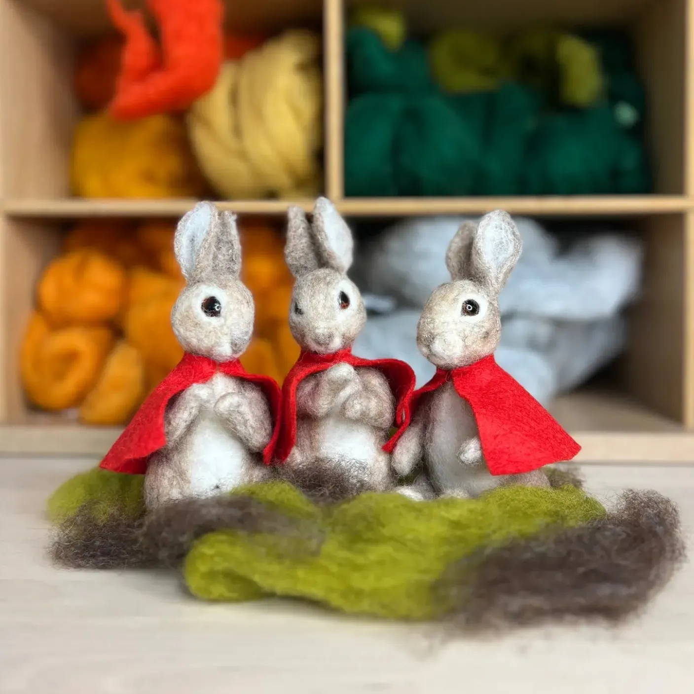 Flopsy Mopsy & Cotton-tail Needle Felting Craft Kit
