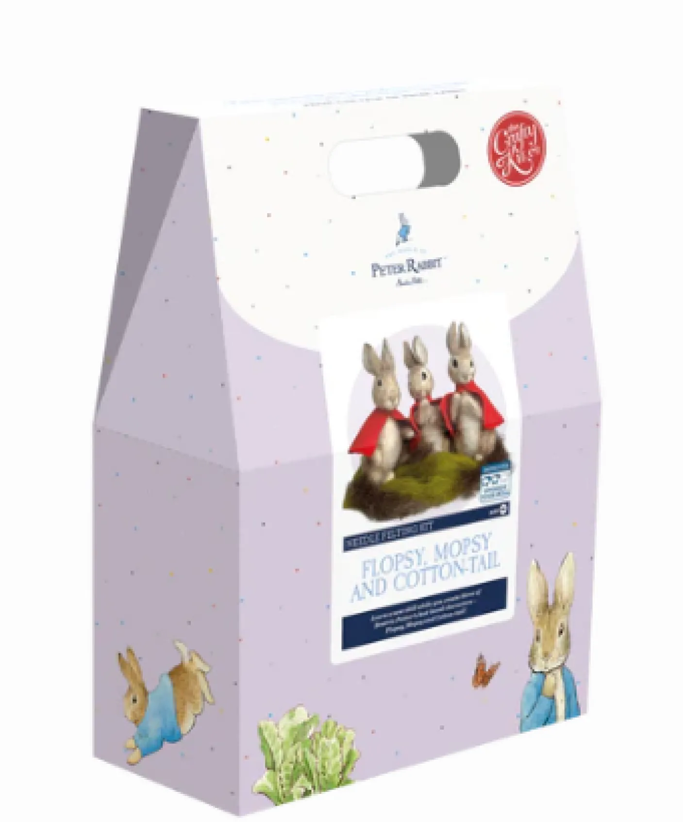Flopsy Mopsy & Cotton-tail Needle Felting Craft Kit