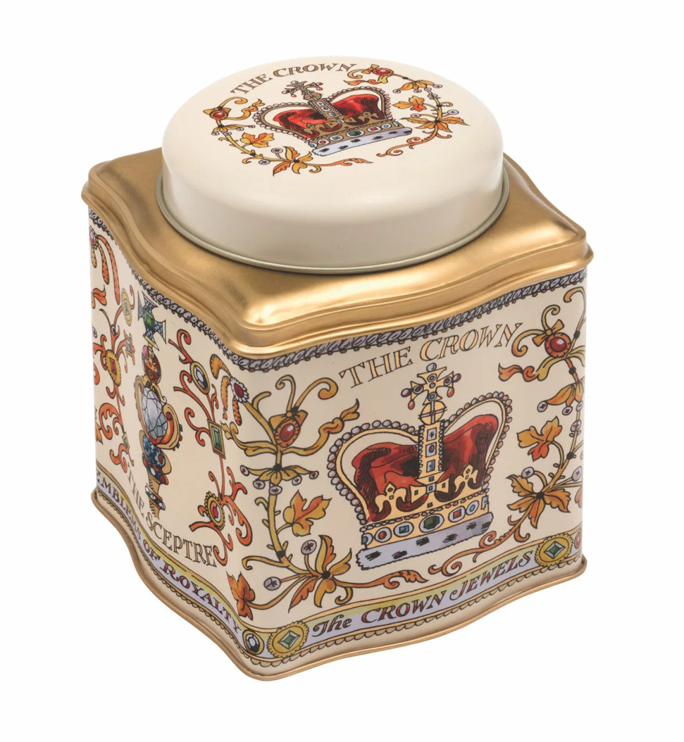 The Crown Jewels Dome Lid Wavy Caddy