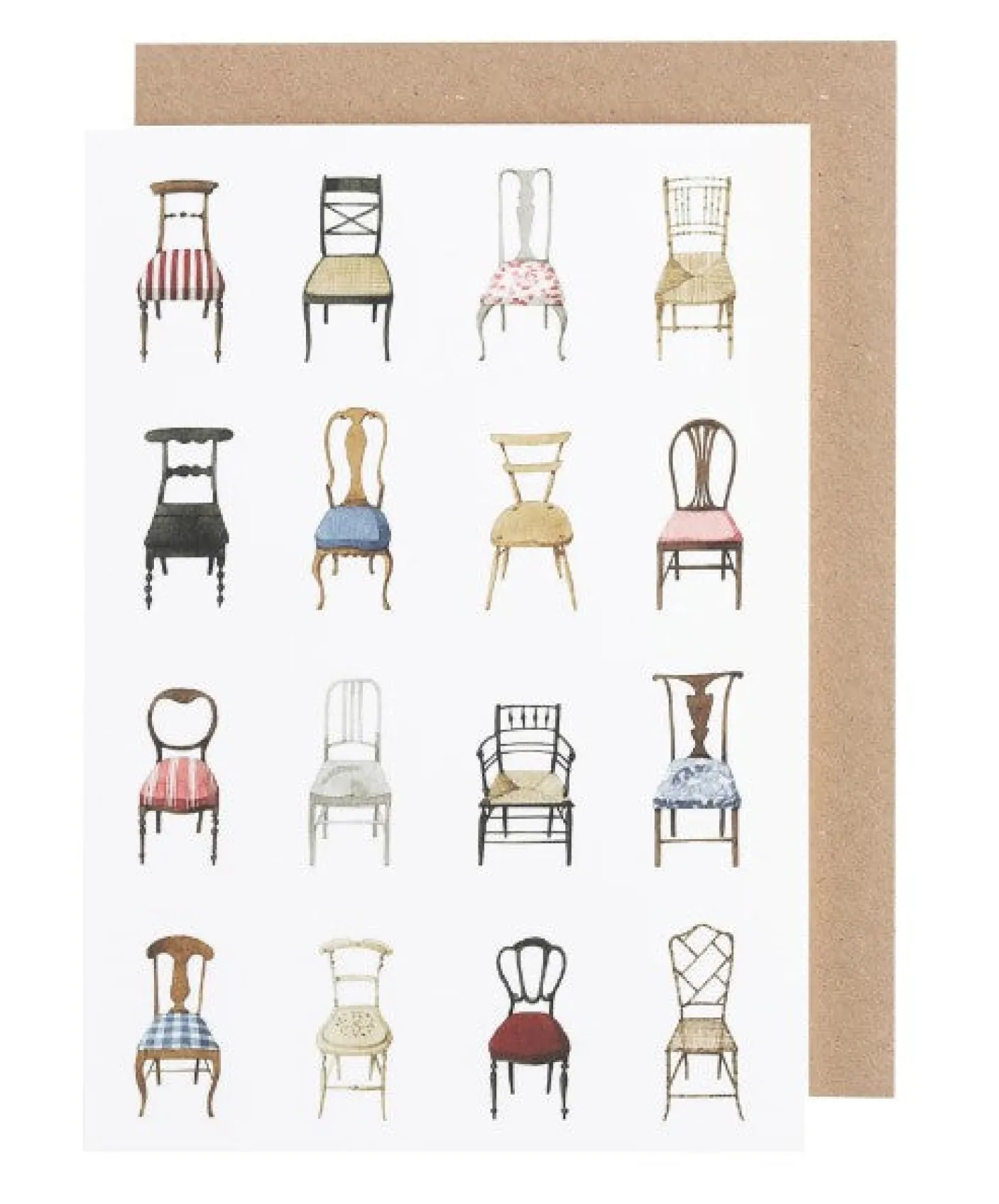 Musical Chairs Greetings Card
