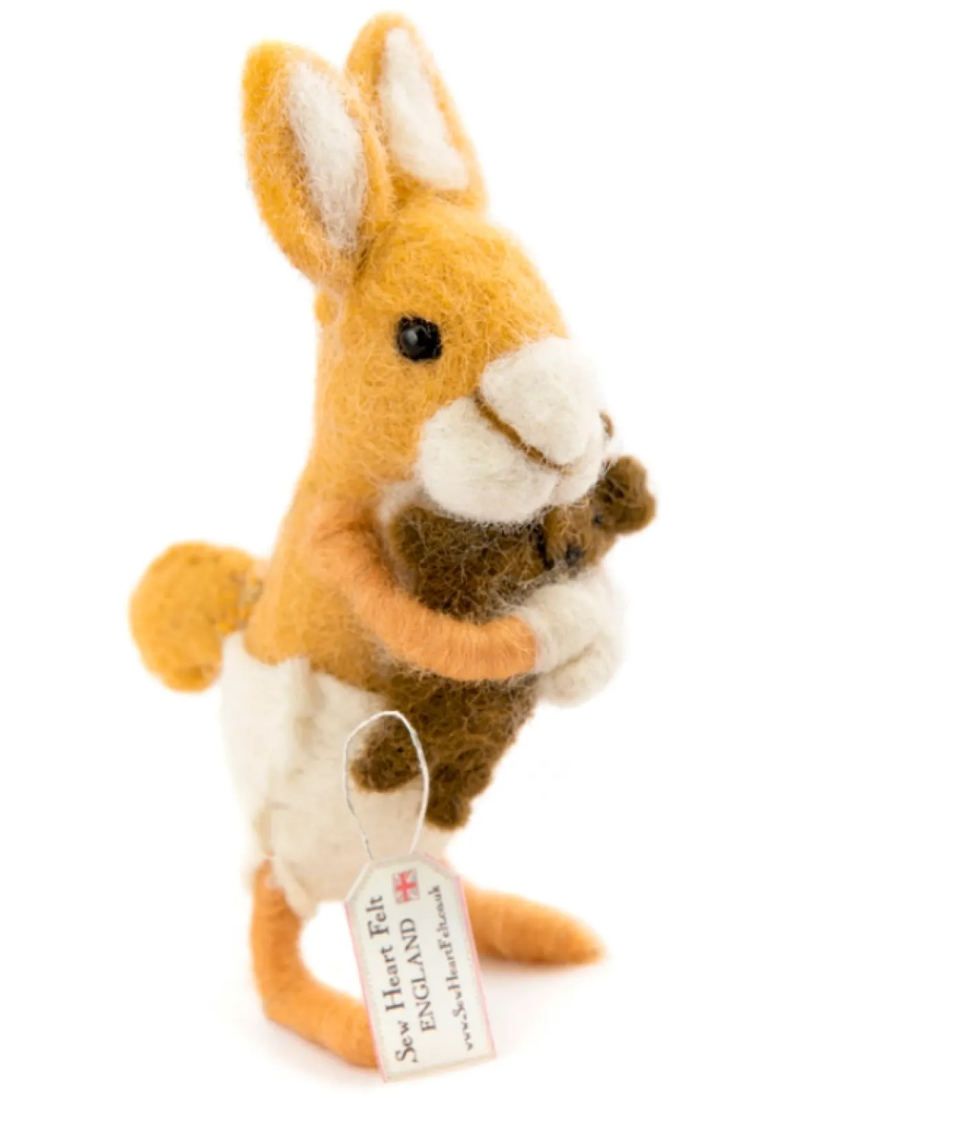 Baby Rabbit Carrying Bear