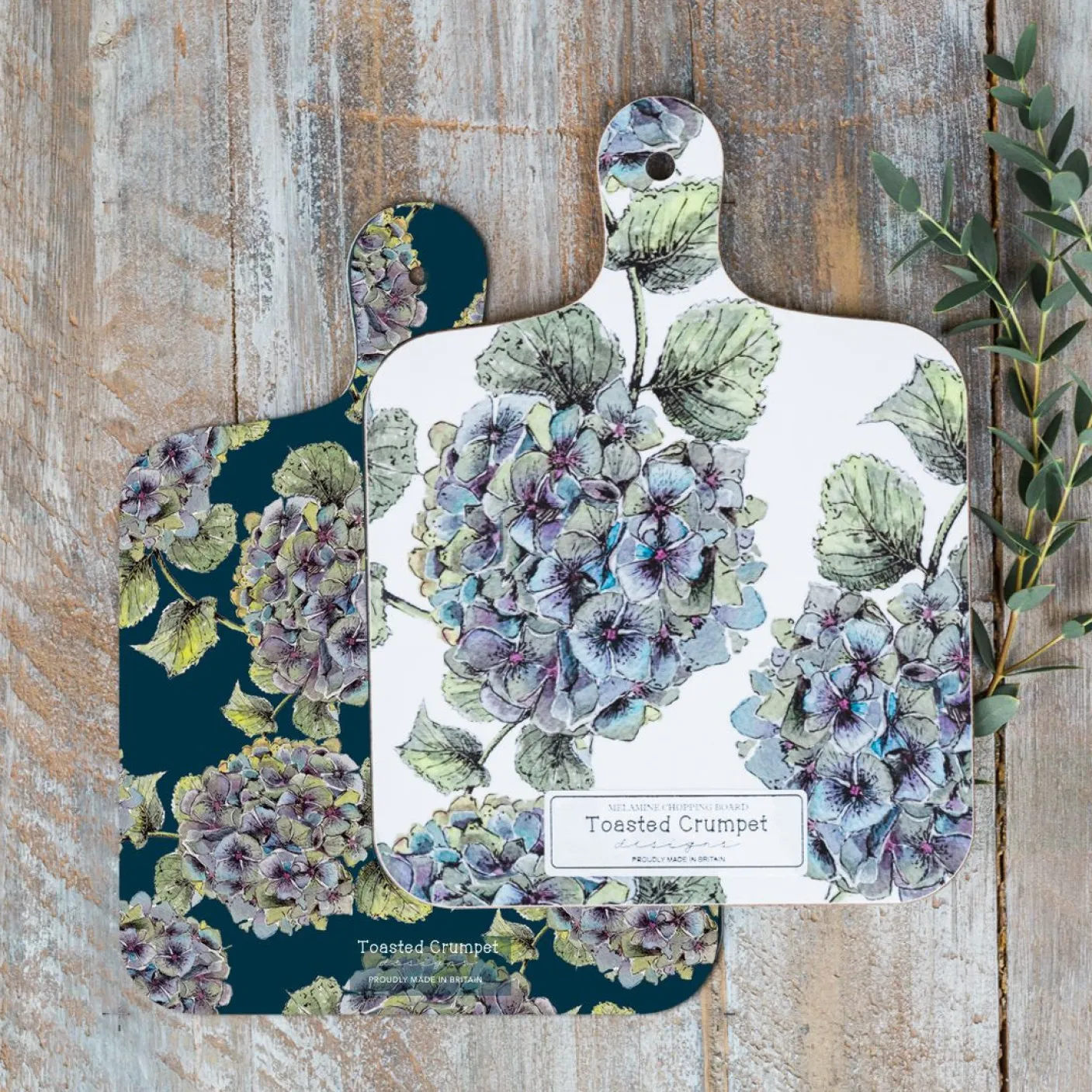 Hydrangea Mini Chopping Board