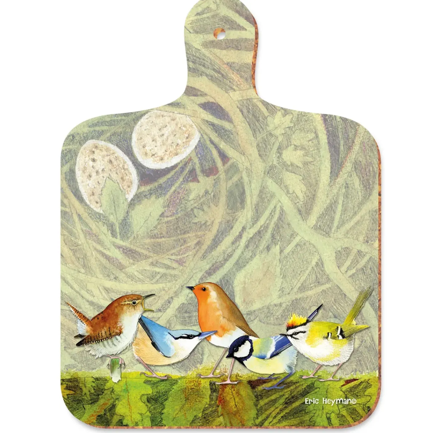 British Birds Mini Chopping Board
