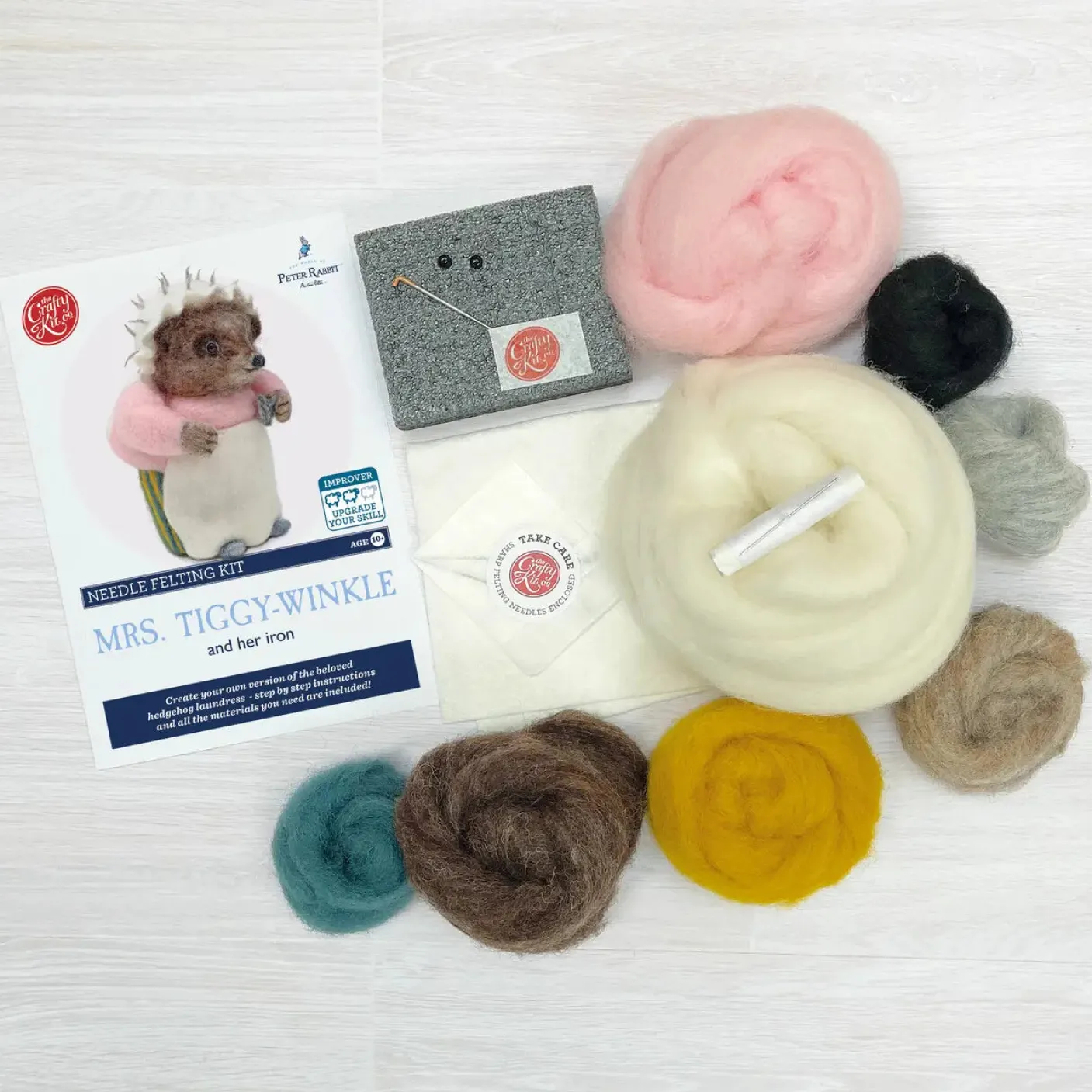 Mrs Tiggy-Winkle Needle Felting Craft Kit