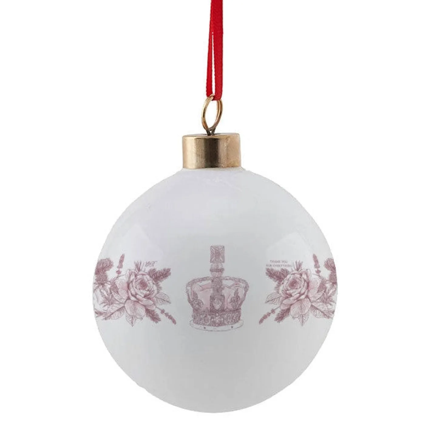 Queen Elizabeth II Commemorative Bauble