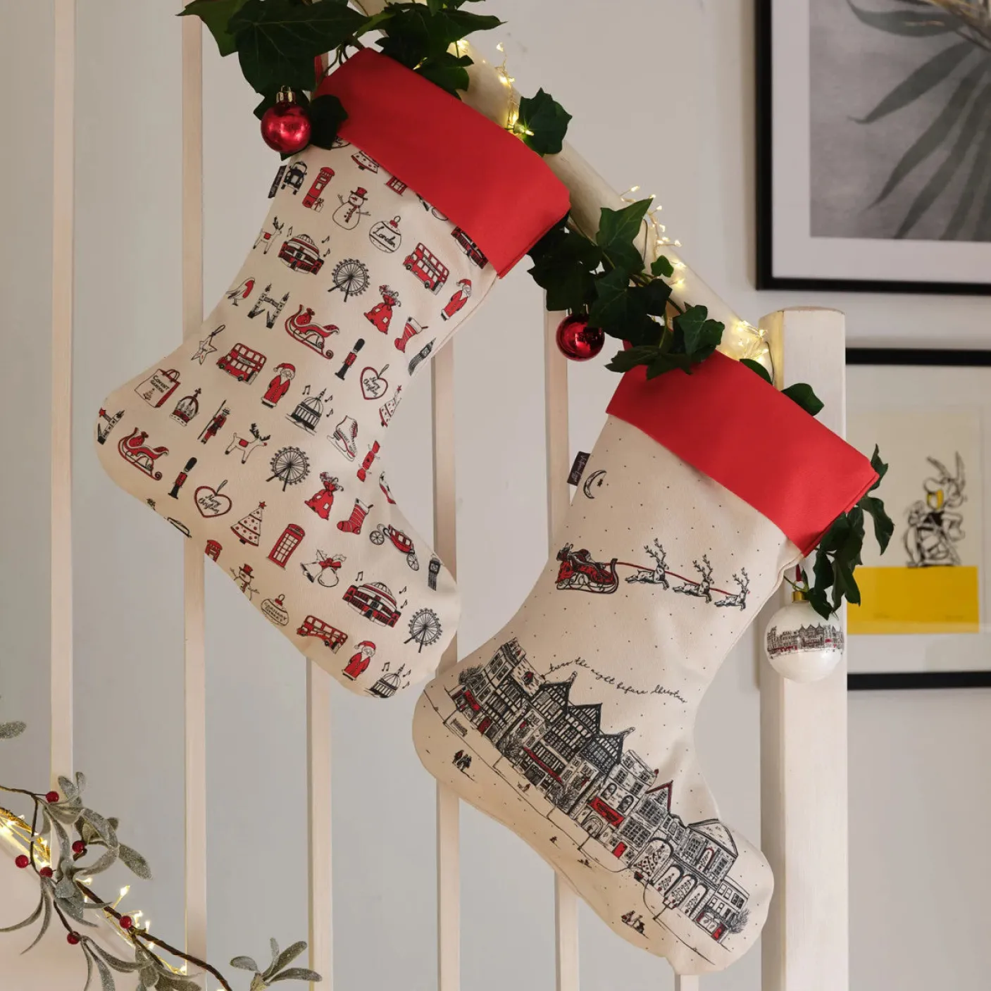 London Christmas Stocking