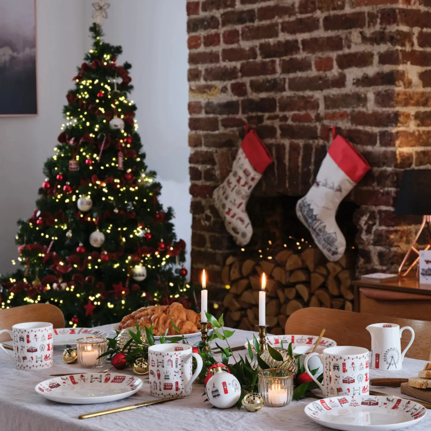 London Christmas Stocking