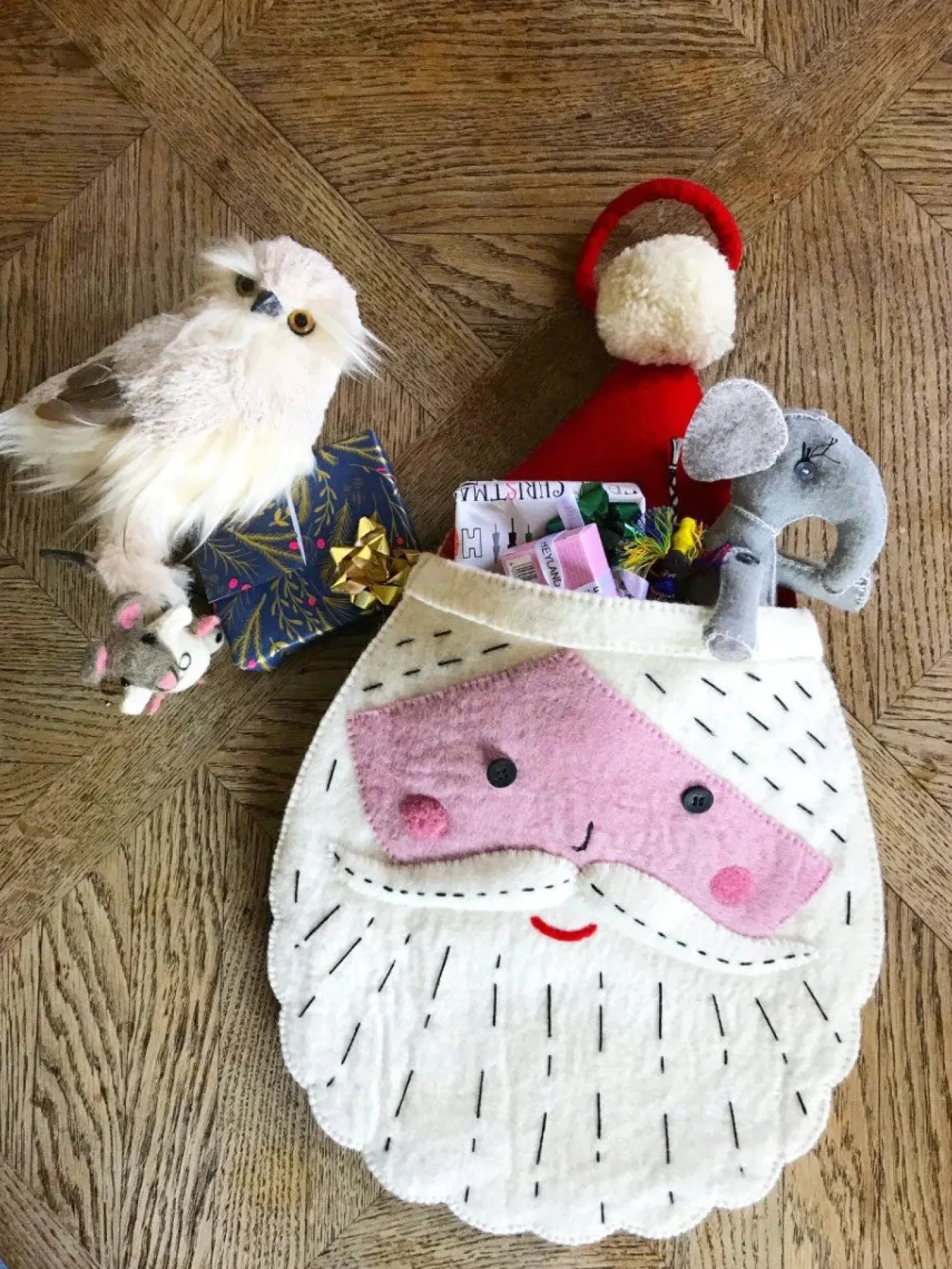 Father Christmas Felt Stocking