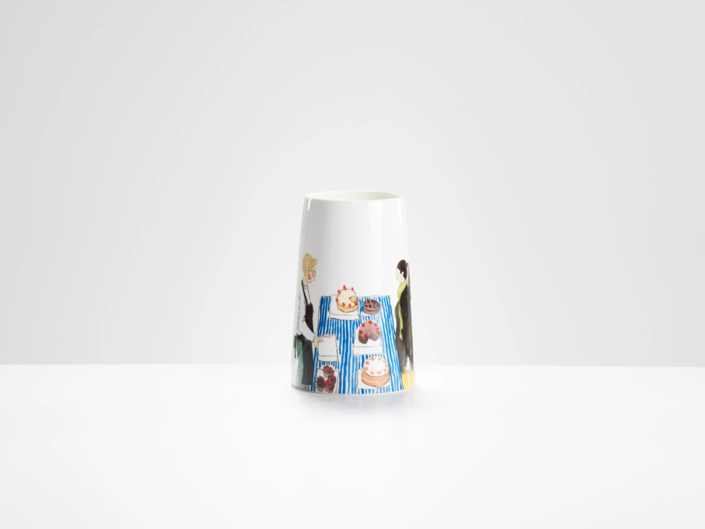 Cakes and Breads at Borough Market Vase