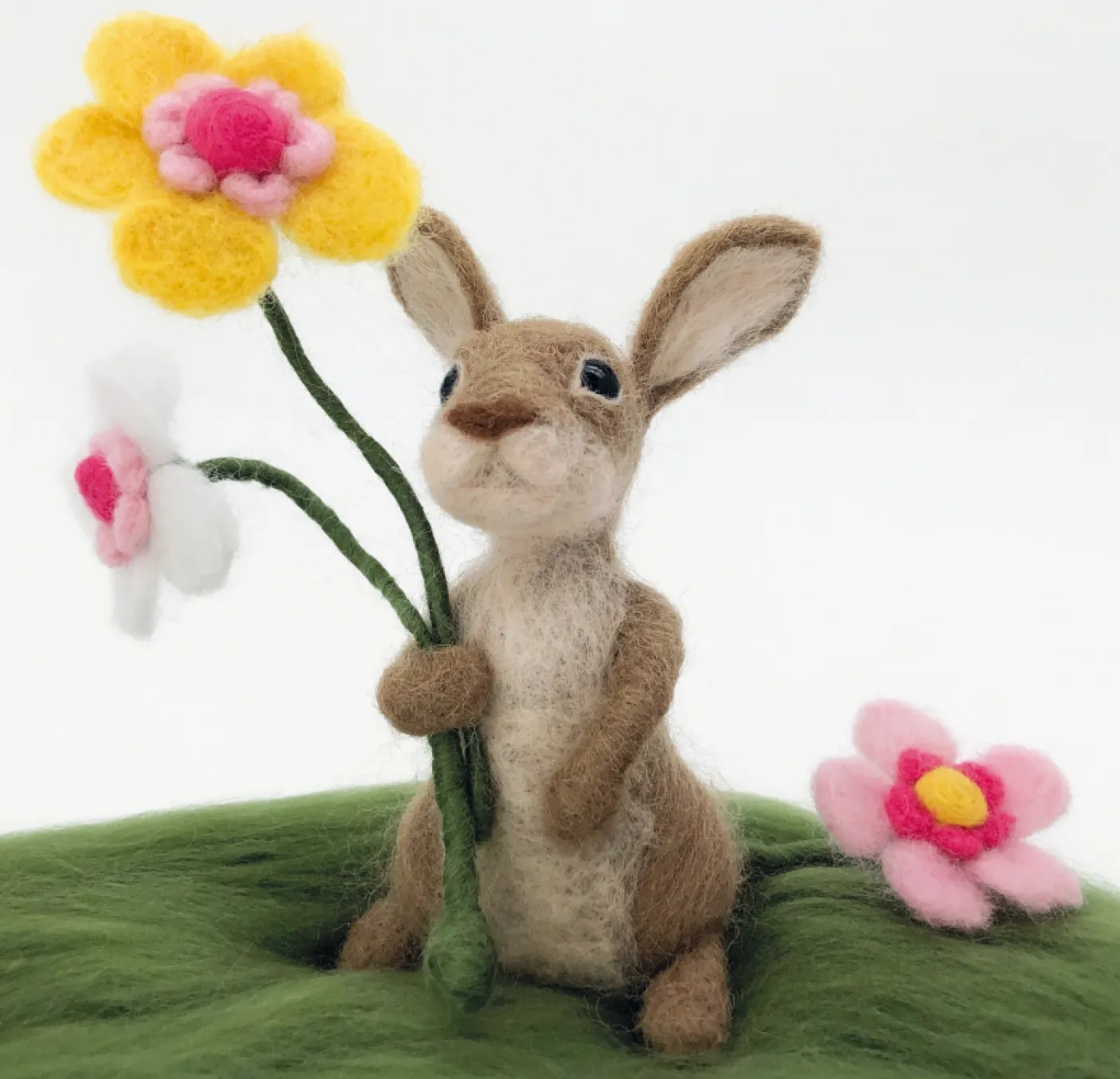Bunny Needle Felting Kit
