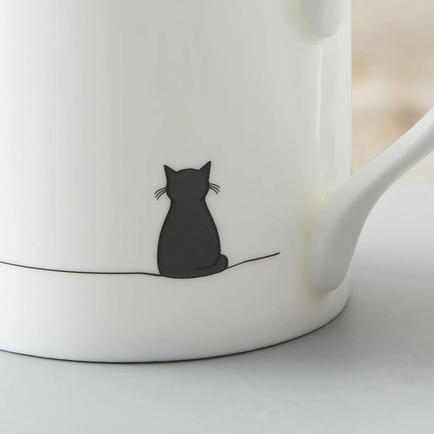 Sitting Cat Mug