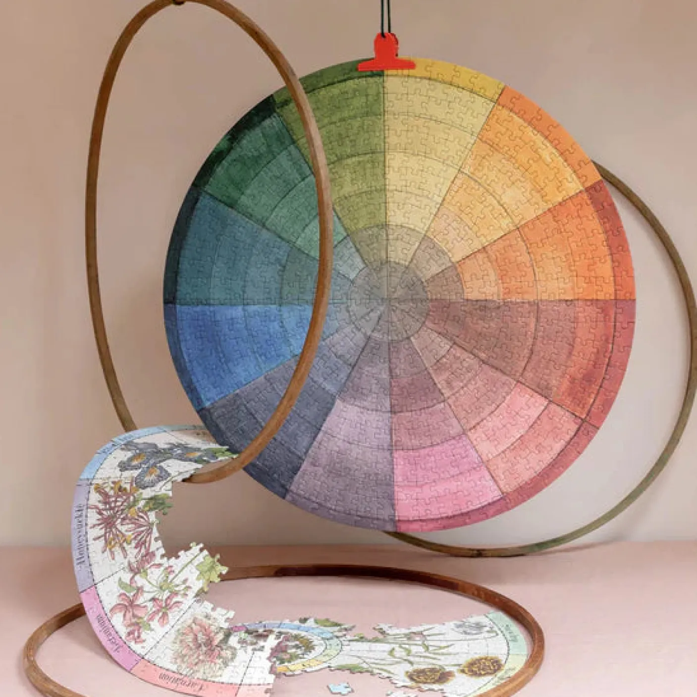 Colour Wheel 500 Piece Round Jigsaw Puzzle