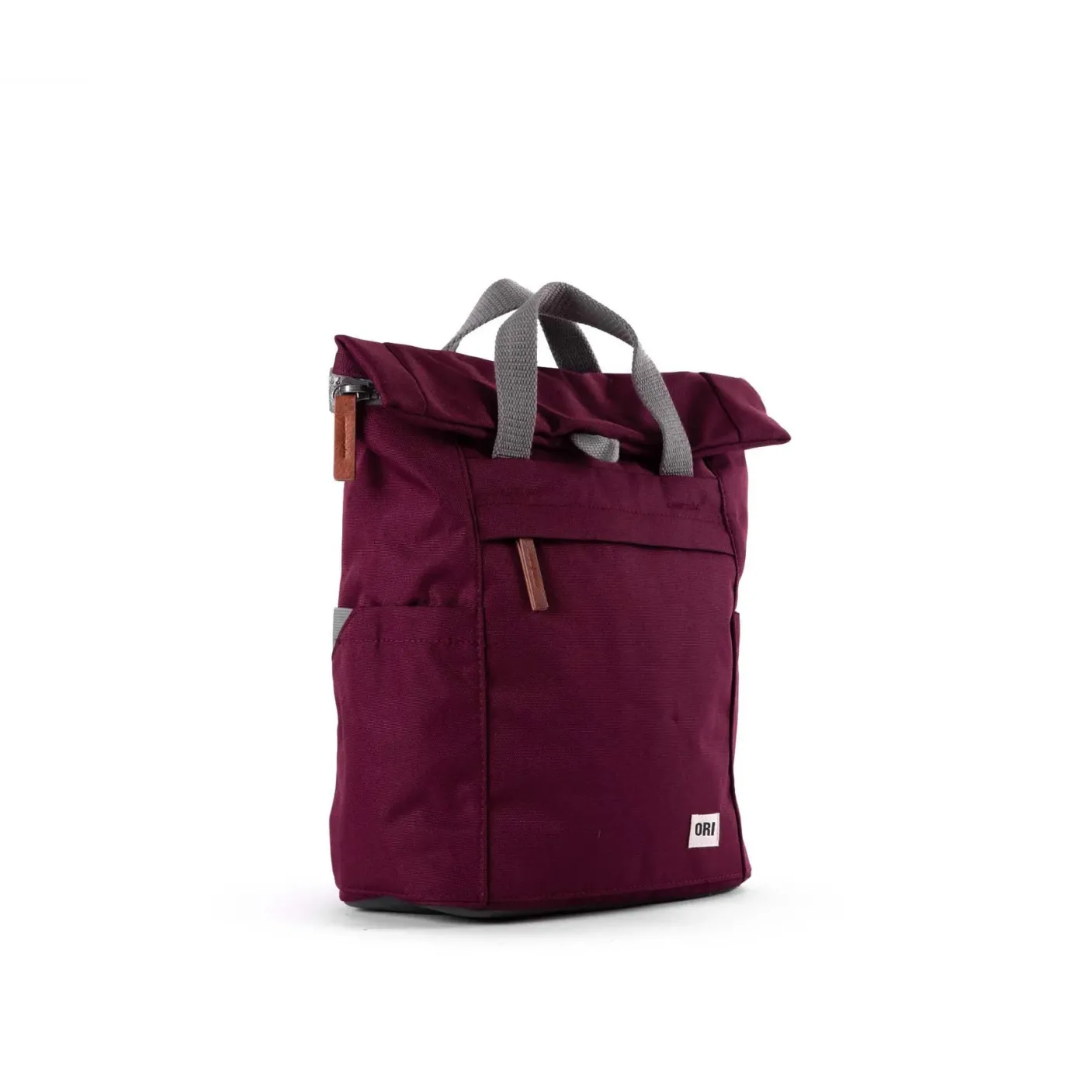 Finchley A Sienna Recycled Canvas Backpack- Medium