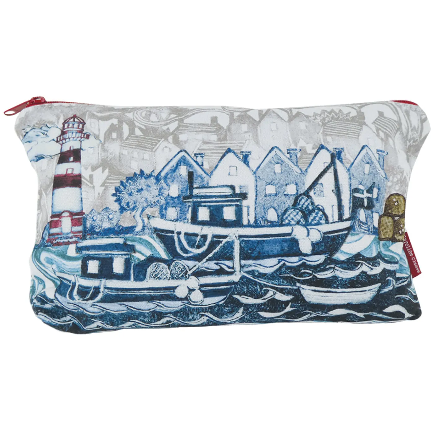 Fishing Village Zipped Pouch
