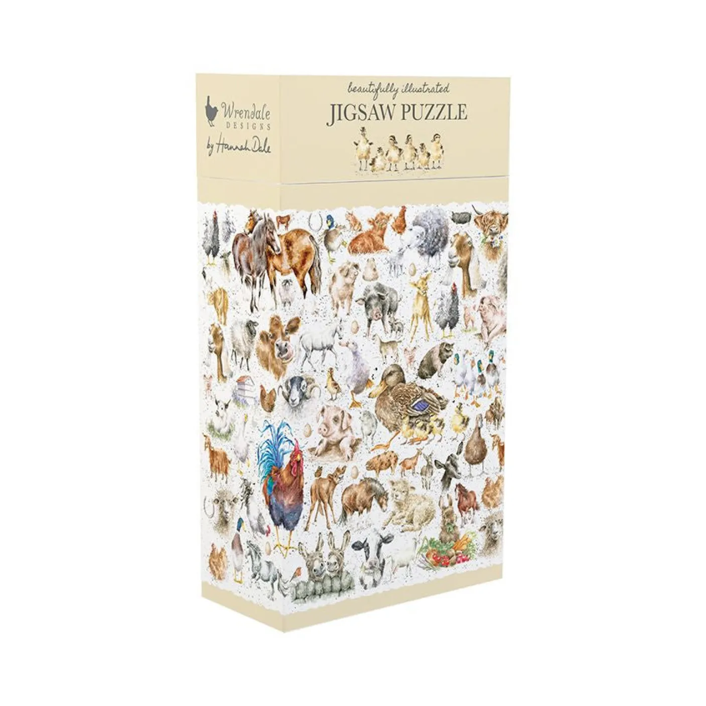 'Farmyard Friends' Jigsaw Puzzle by Wrendale Designs