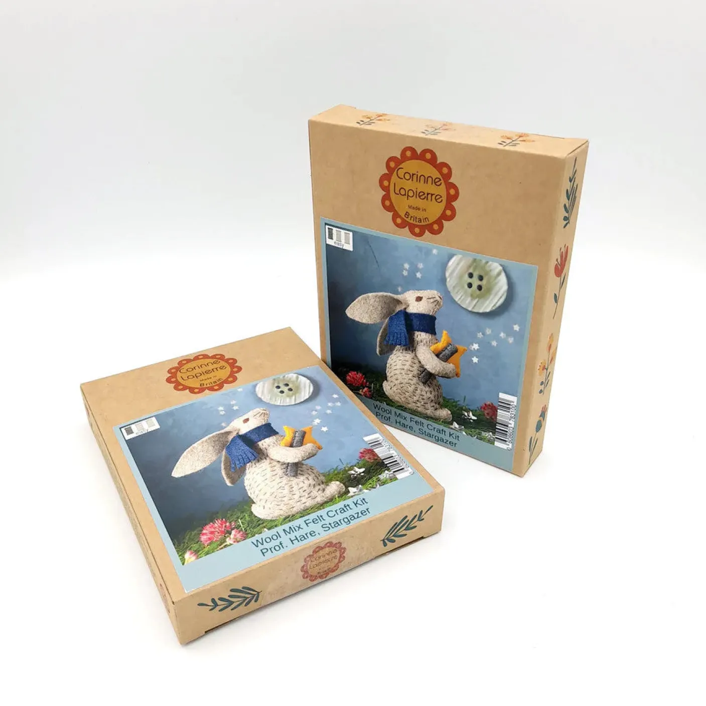 Prof. Hare, Stargazer Wool Mix Felt Craft Kit