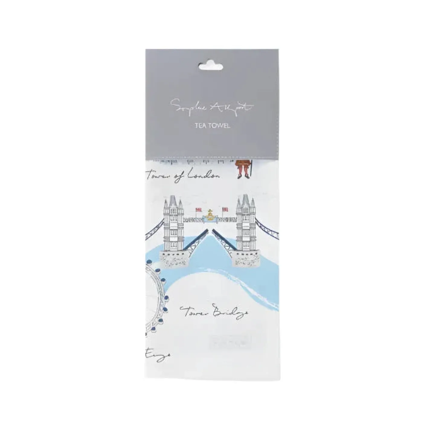 London Scene Tea Towel