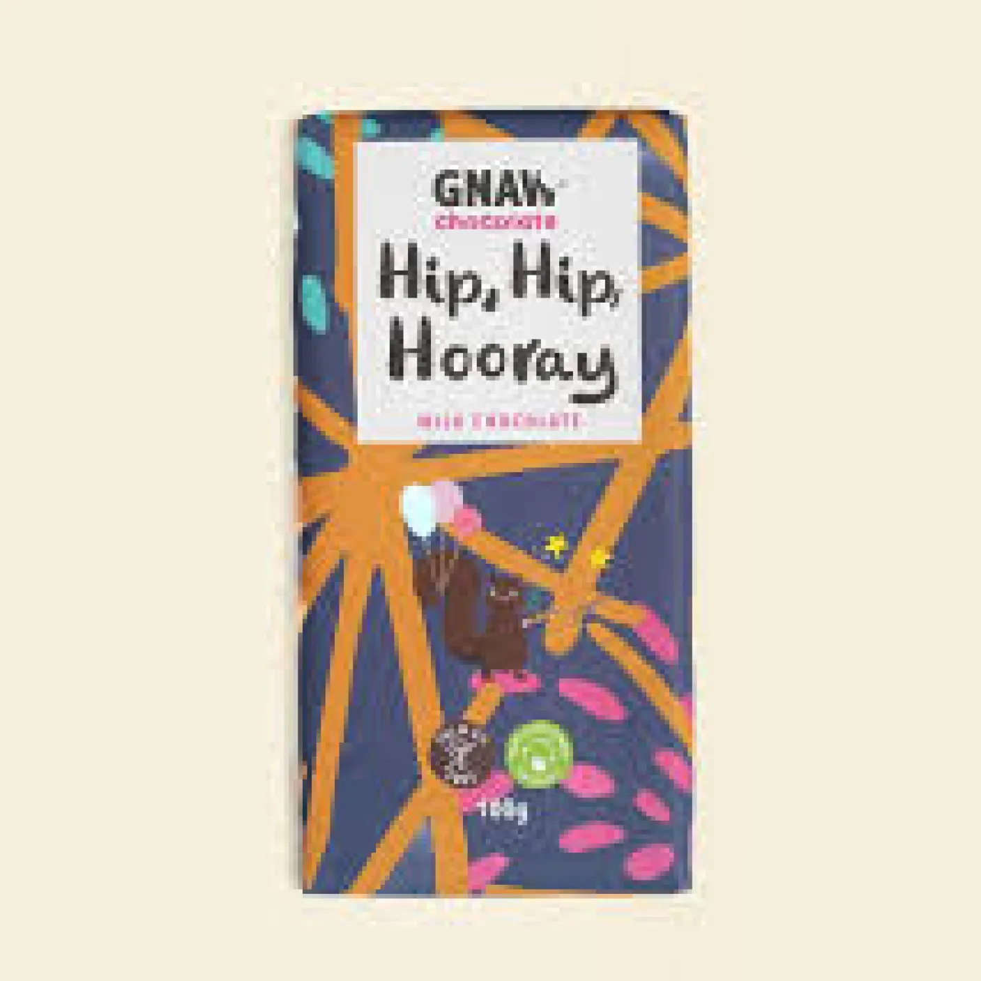 Hip Hip Hooray Milk Chocolate Bar