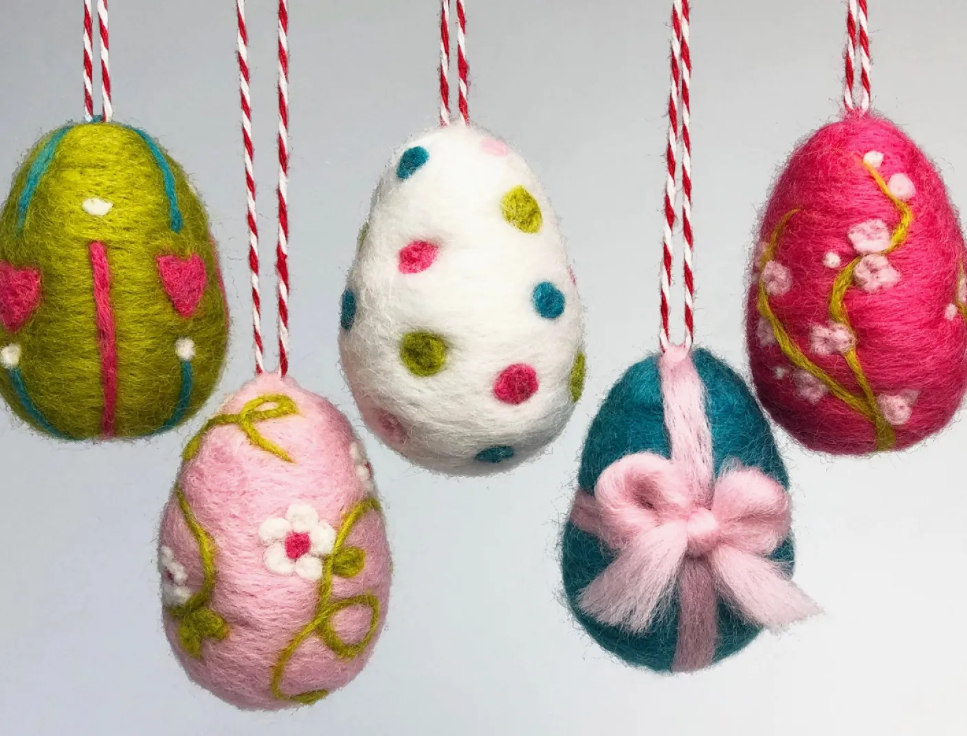 Easter Eggs Needle Felting Kit