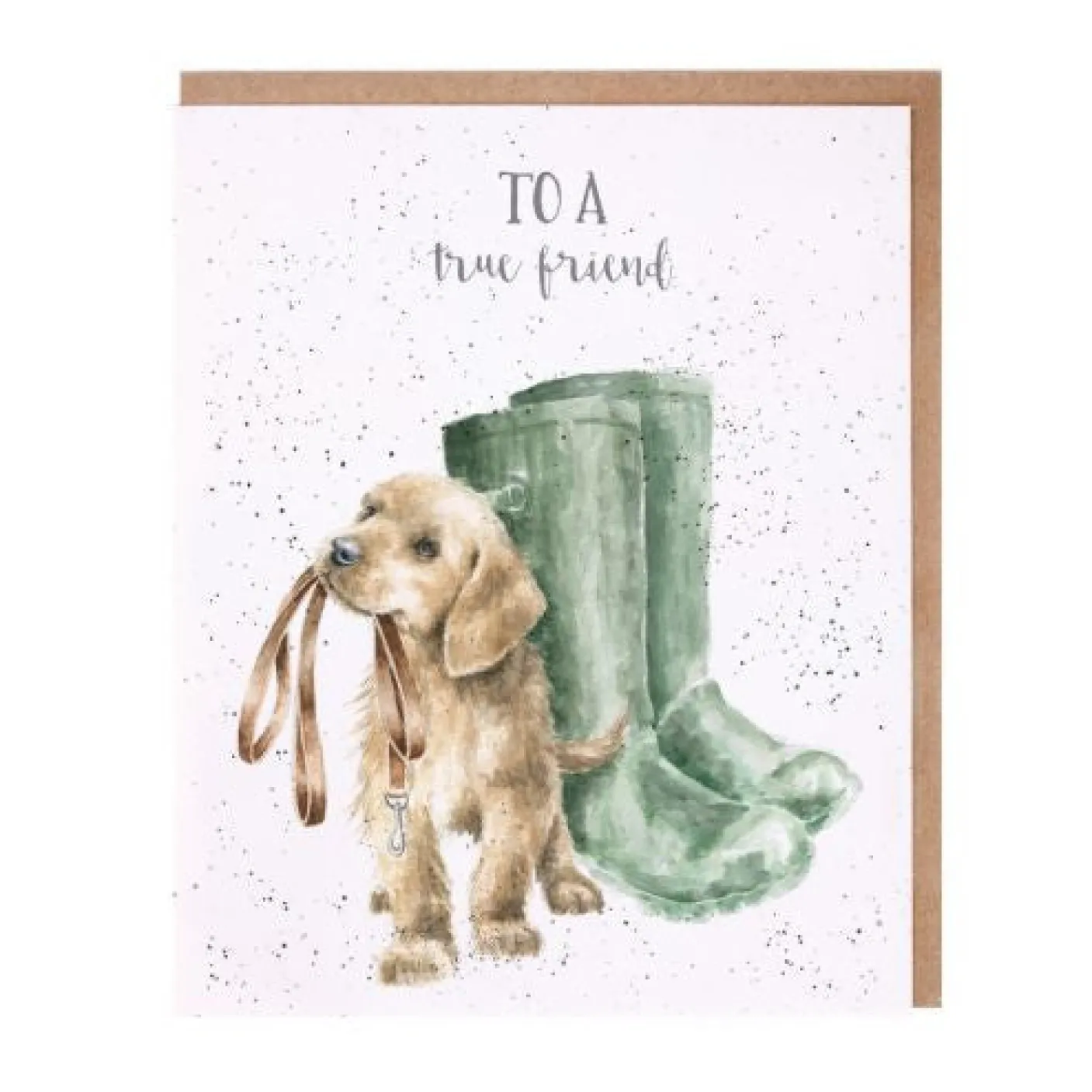 'True Friend' Greetings Card