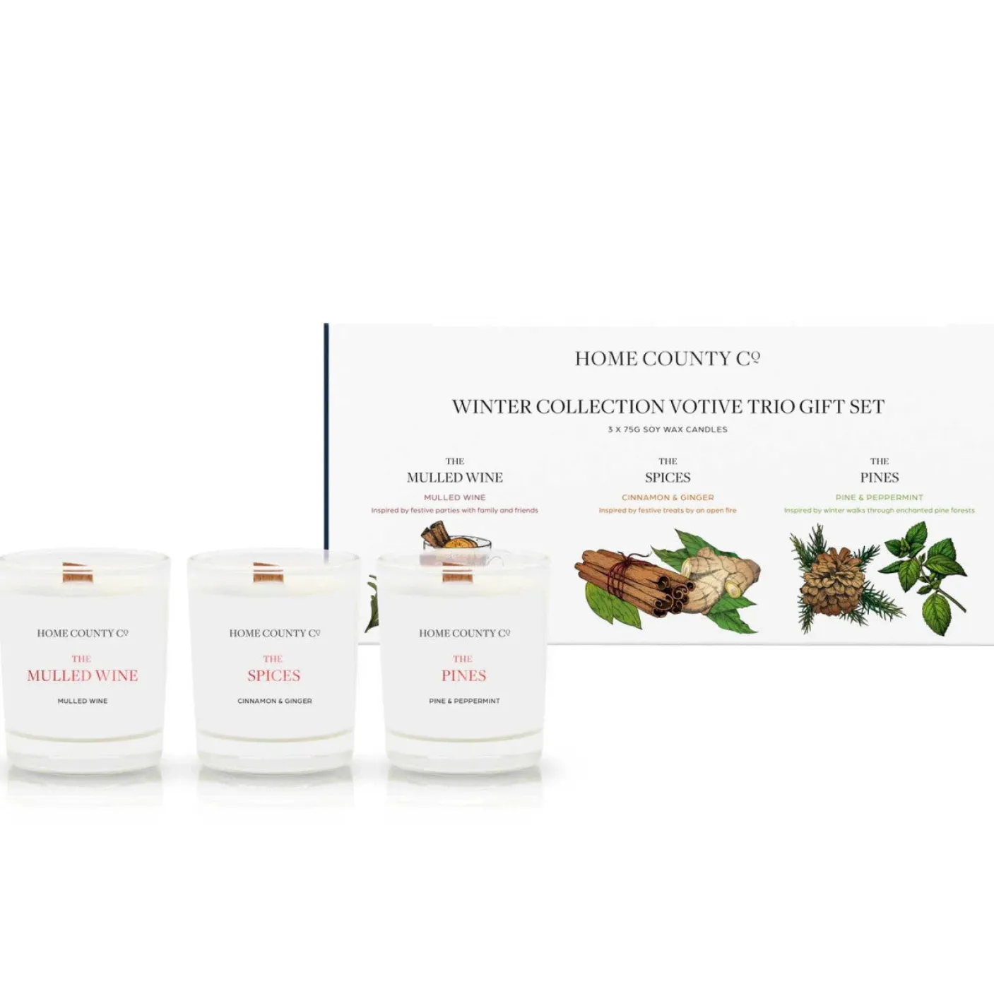 Winter Collection Votive Trio Gift Set