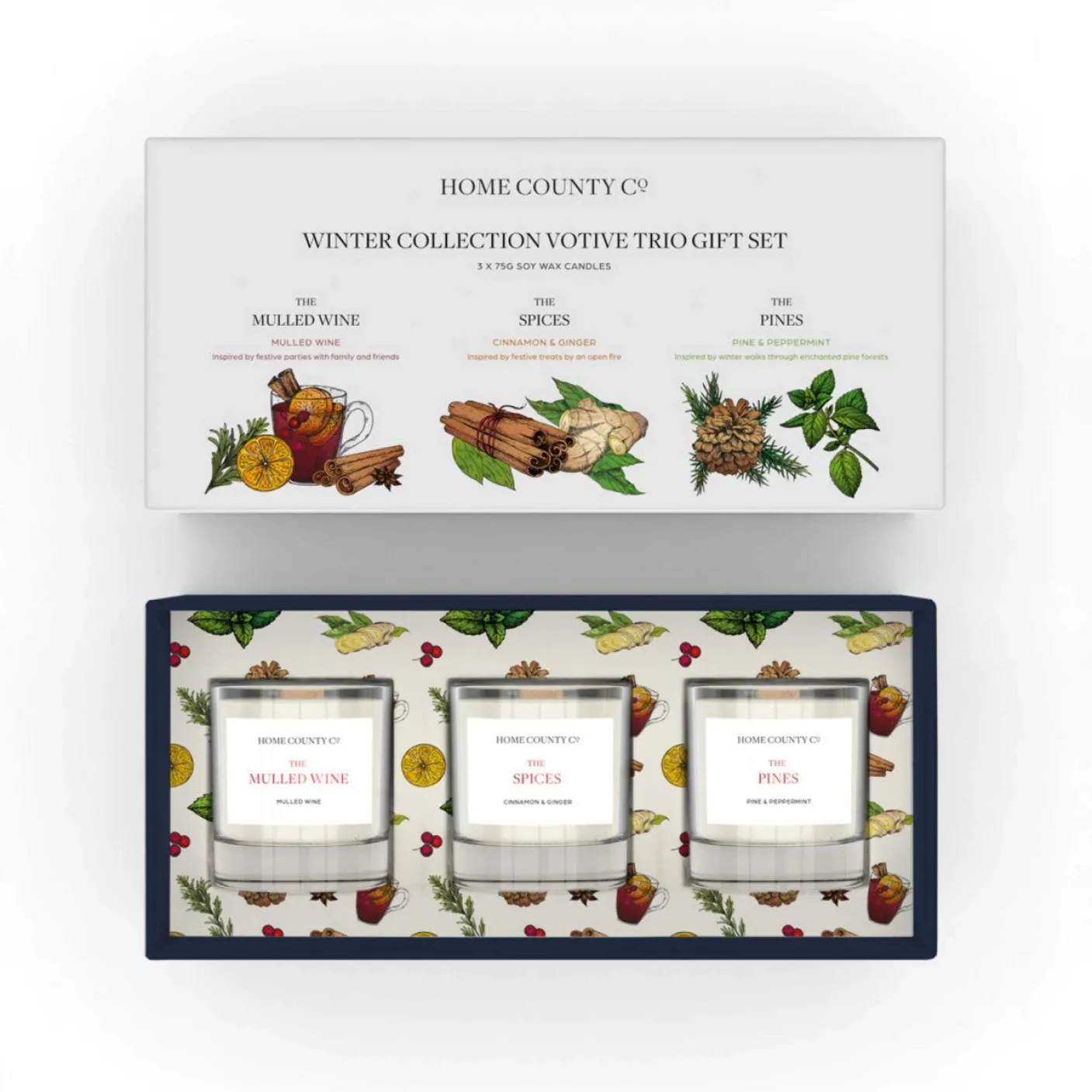 Winter Collection Votive Trio Gift Set