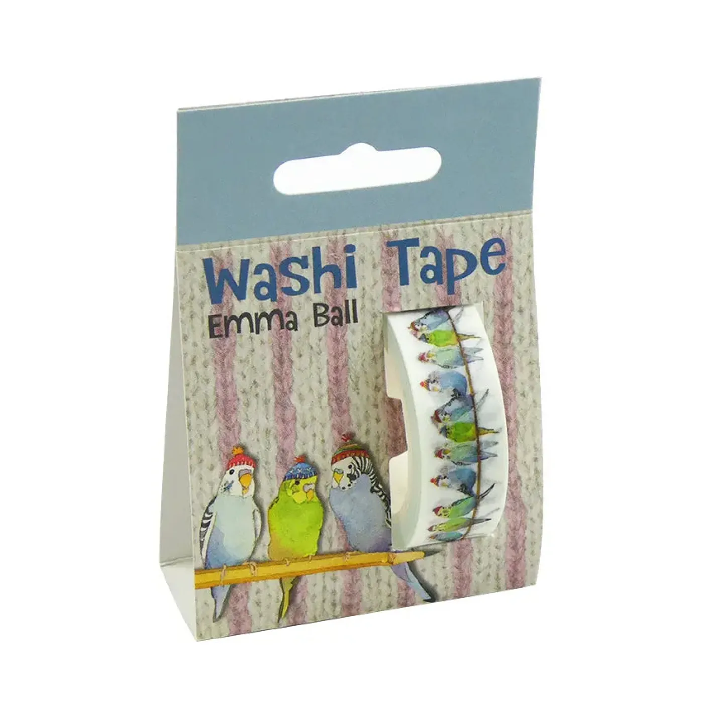 Budgies in Beanies 20mm Washi Tape