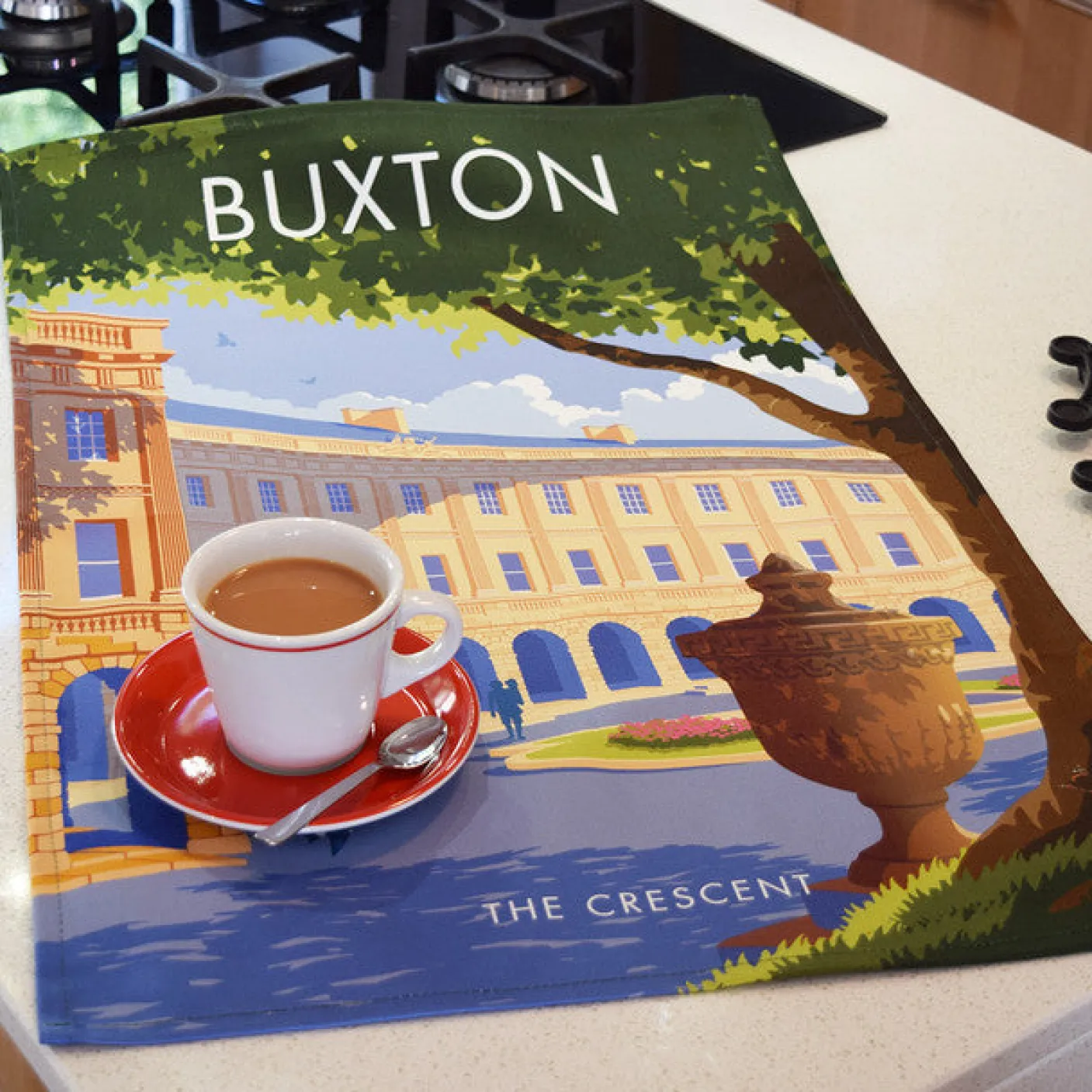 Buxton Tea Towel