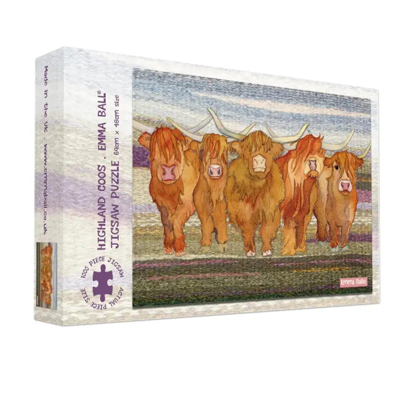Highland Coos 1000 Piece Jigsaw Puzzle