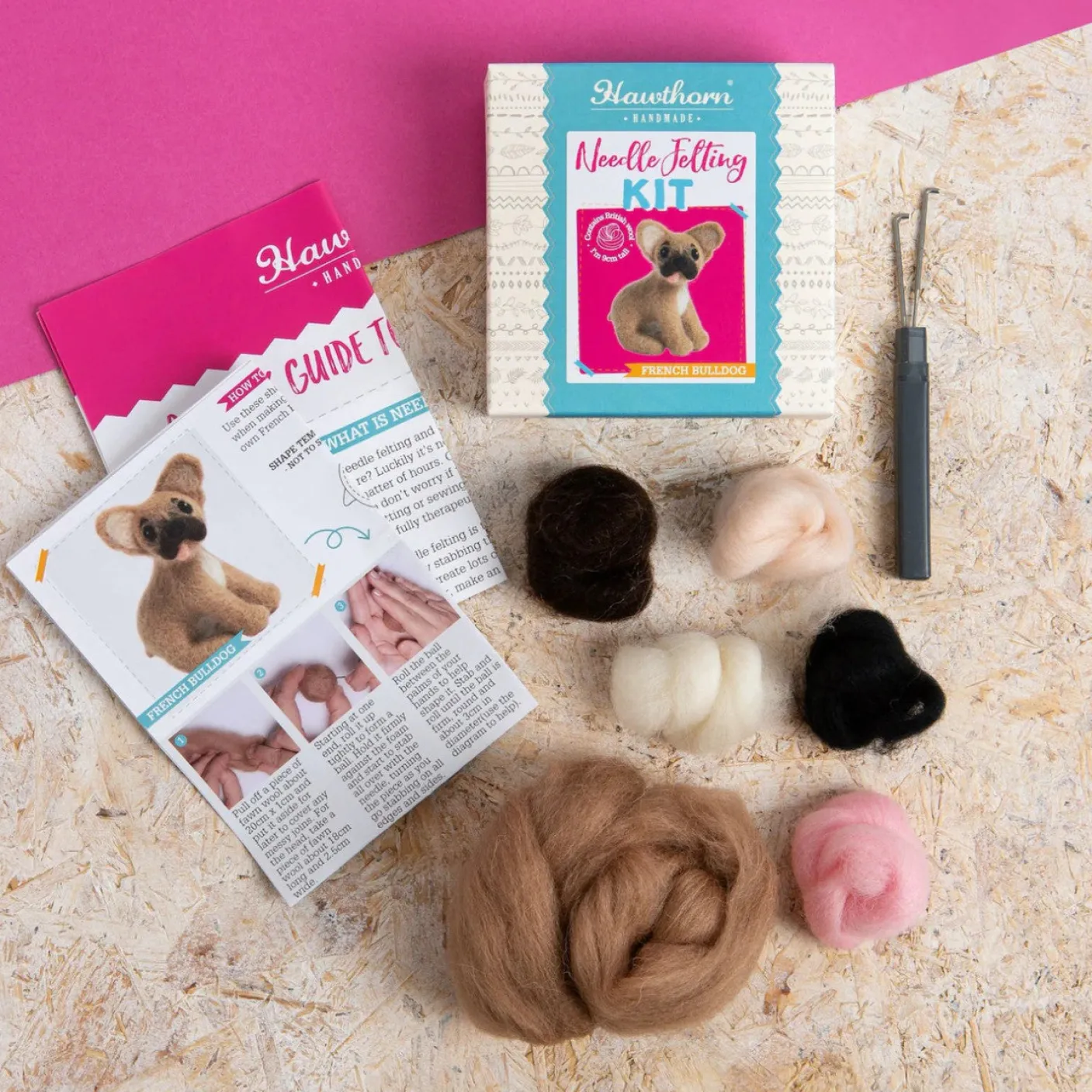 Dachshund Mini Felting Kit