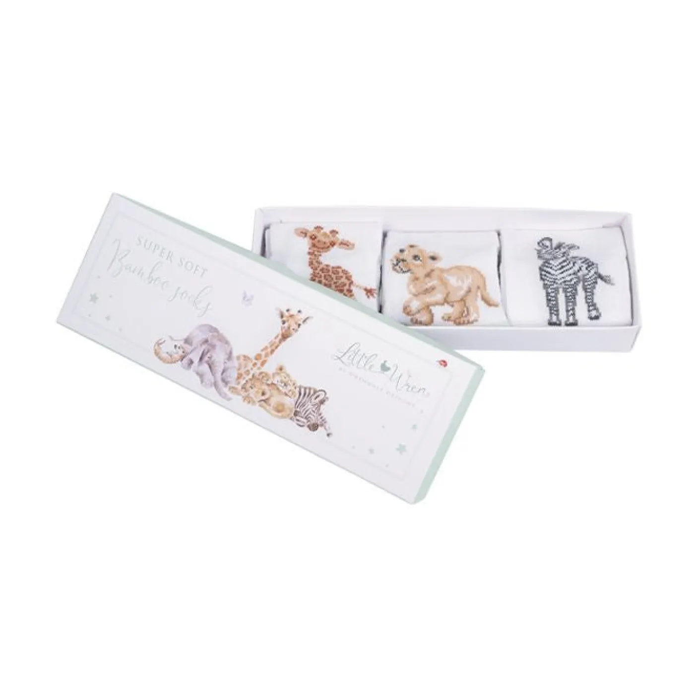 'Little Savannah' African Animals Baby Socks Set